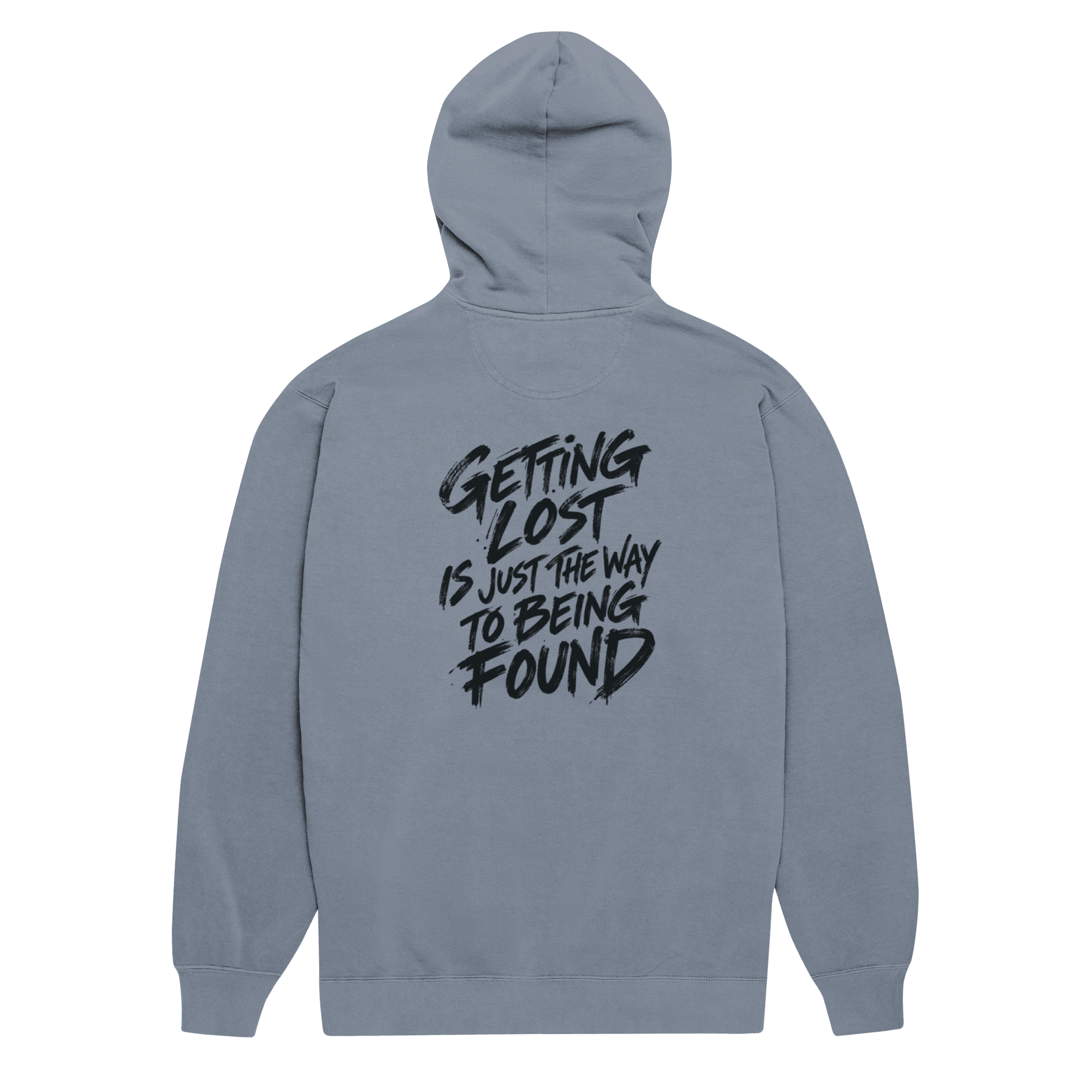 Learning to Let Go front/back HOODIE SNOB Unisex garment-dyed hoodie - Image 3