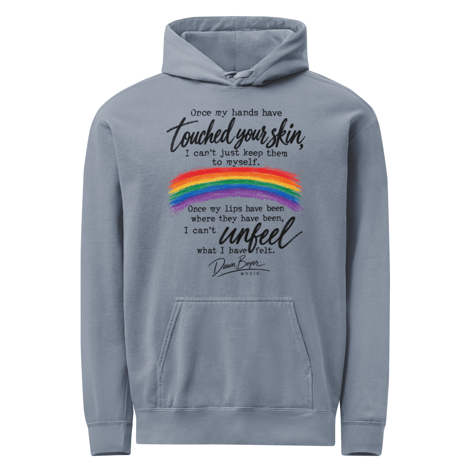Good Goodbye HOODIE SNOB Unisex garment-dyed hoodie (DB FAV)