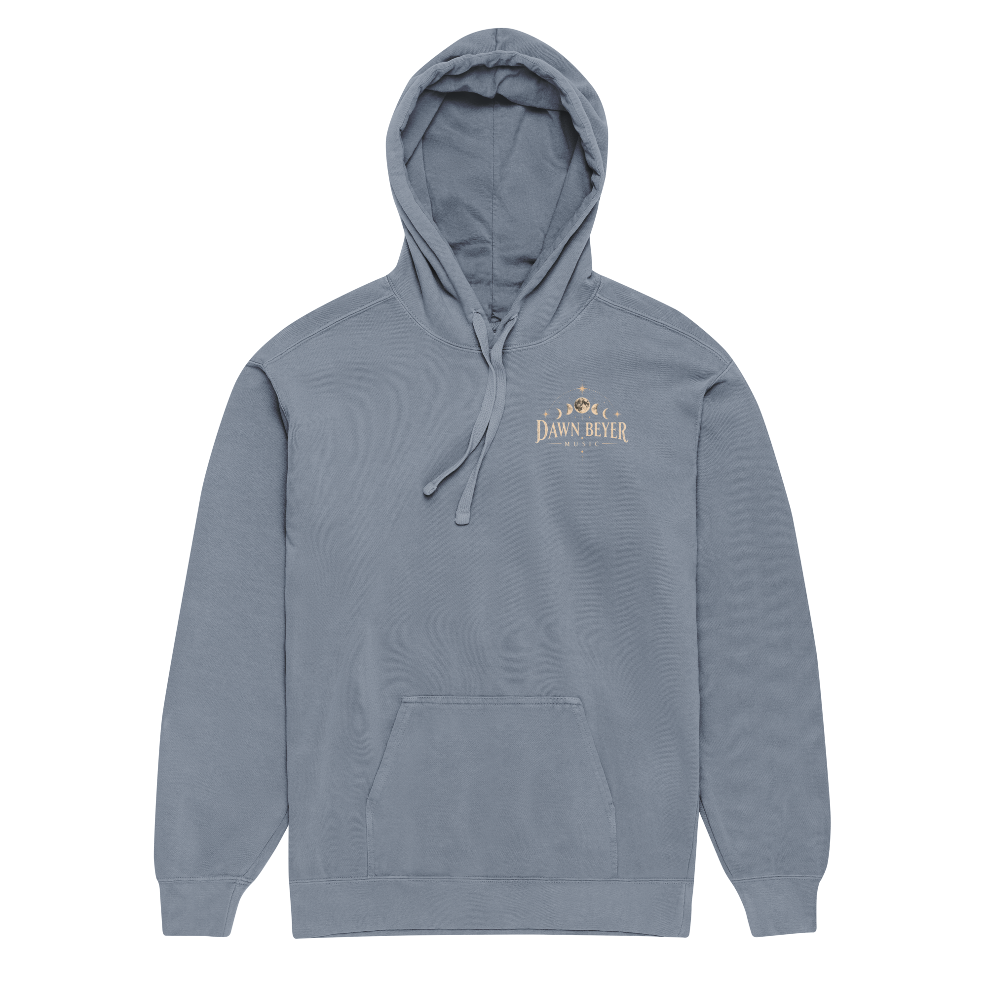 My Moon HOODIE SNOB front/ back Unisex garment-dyed hoodie - Image 49