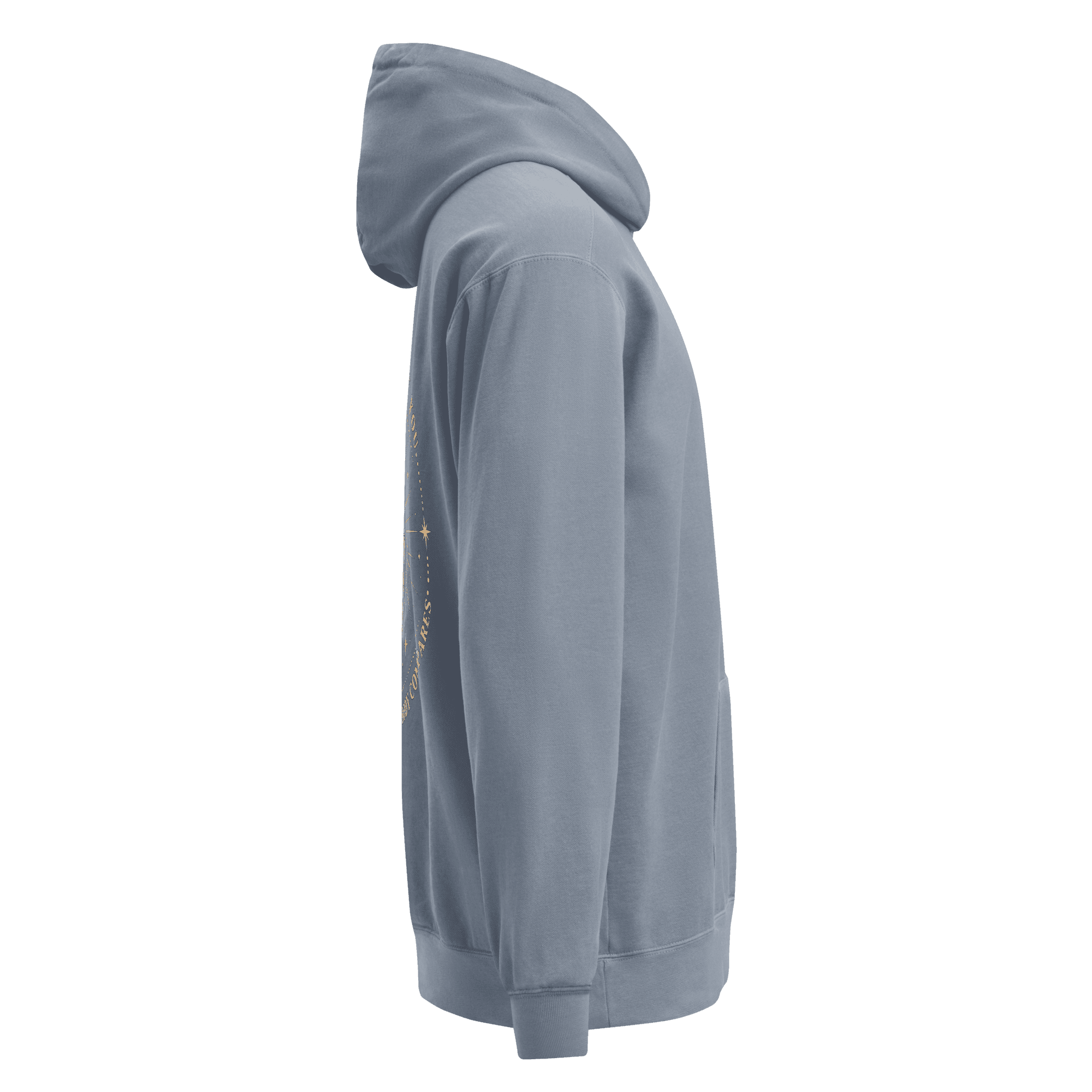 My Moon HOODIE SNOB front/ back Unisex garment-dyed hoodie - Image 39