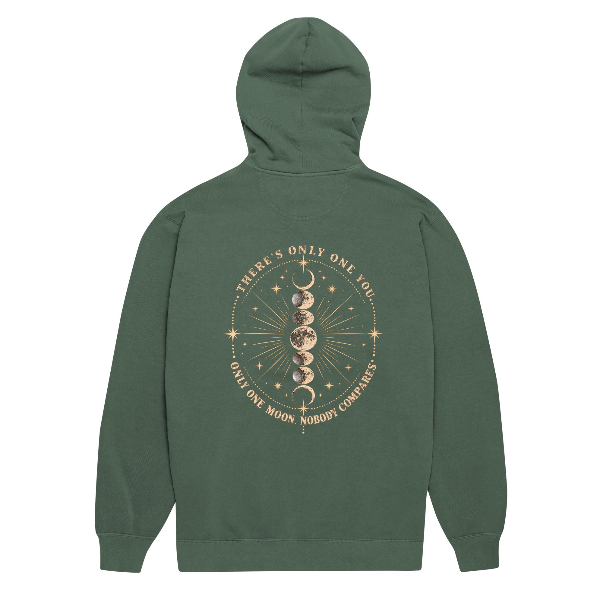 My Moon HOODIE SNOB front/ back Unisex garment-dyed hoodie - Image 53