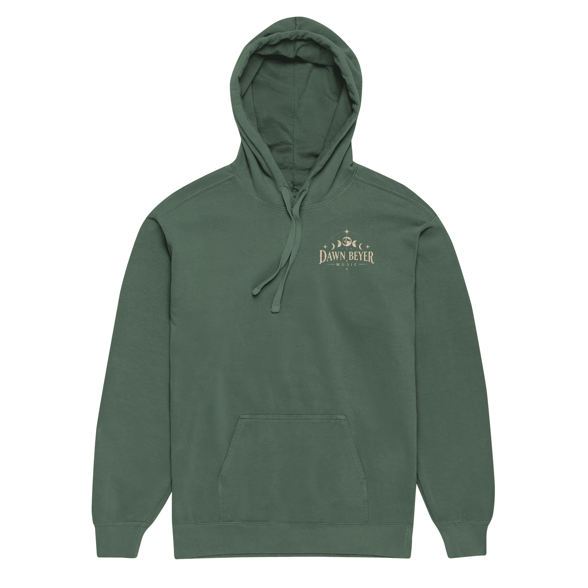 My Moon HOODIE SNOB front/ back Unisex garment-dyed hoodie - Image 43