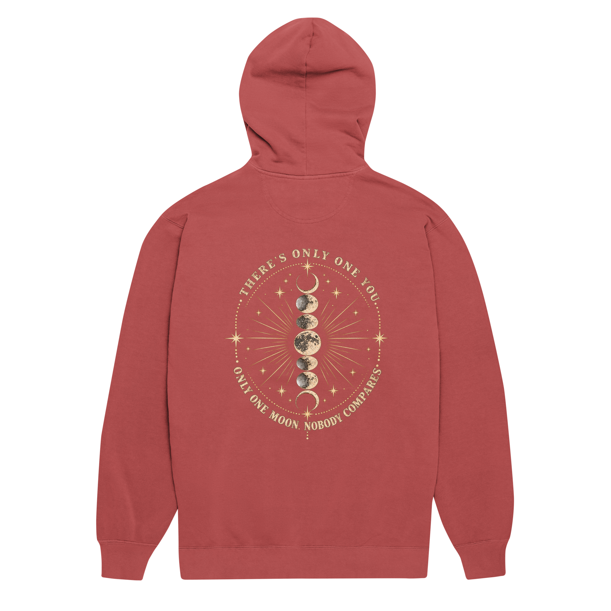 My Moon HOODIE SNOB front/ back Unisex garment-dyed hoodie - Image 55