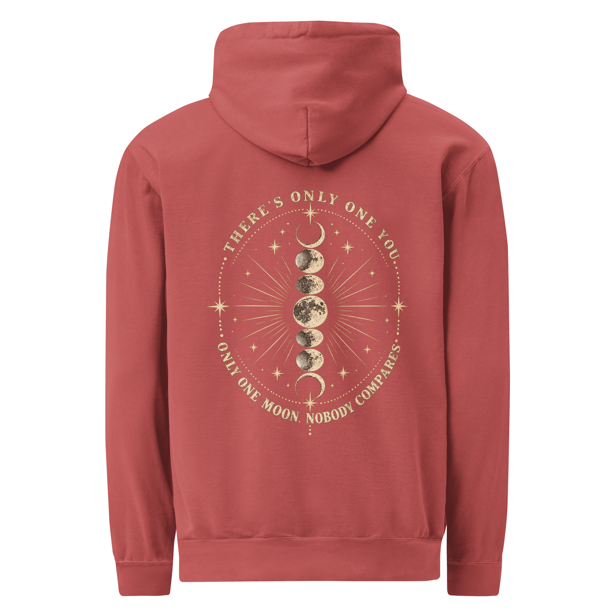My Moon HOODIE SNOB front/ back Unisex garment-dyed hoodie - Image 15