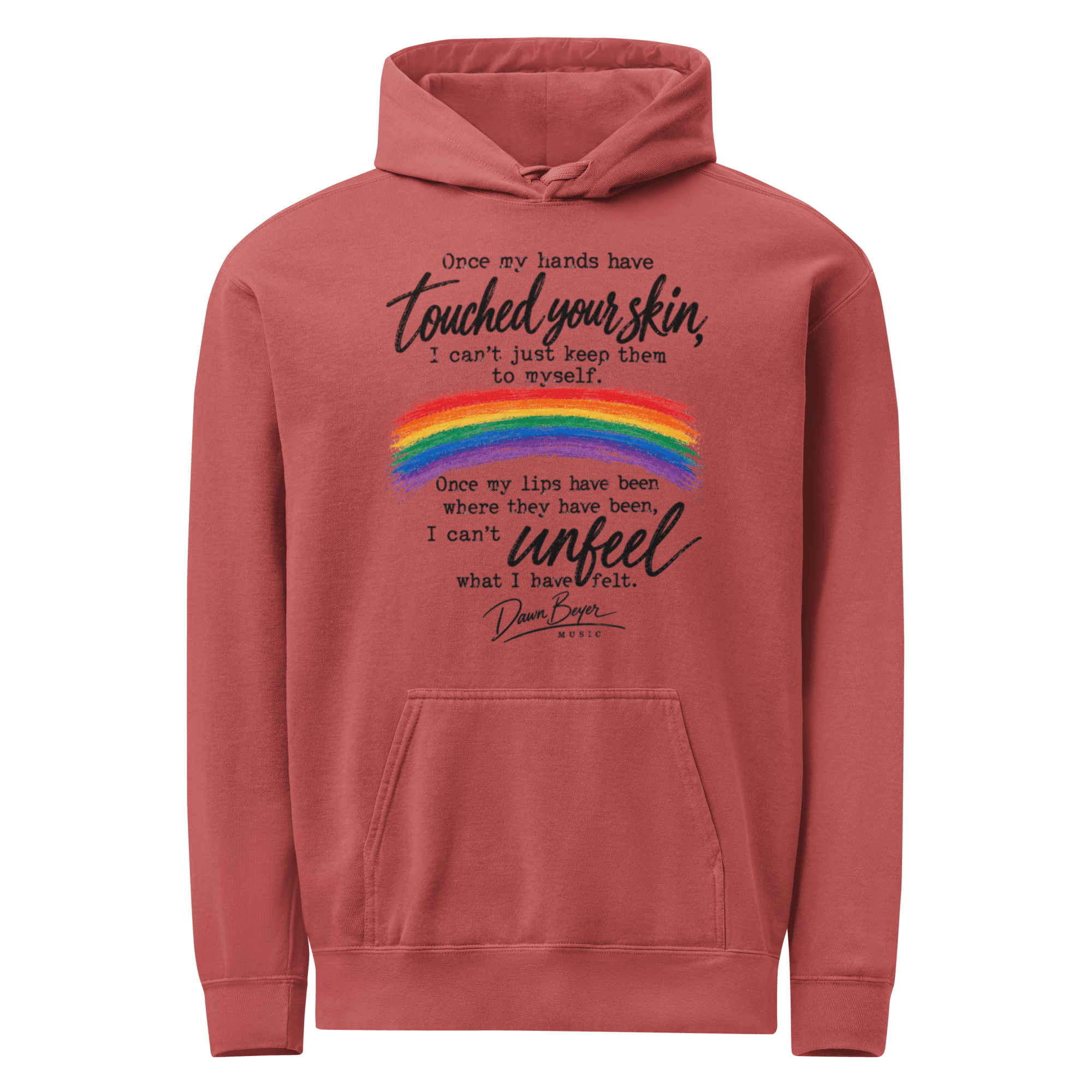 Good Goodbye HOODIE SNOB Unisex garment-dyed hoodie (DB FAV) - Image 3