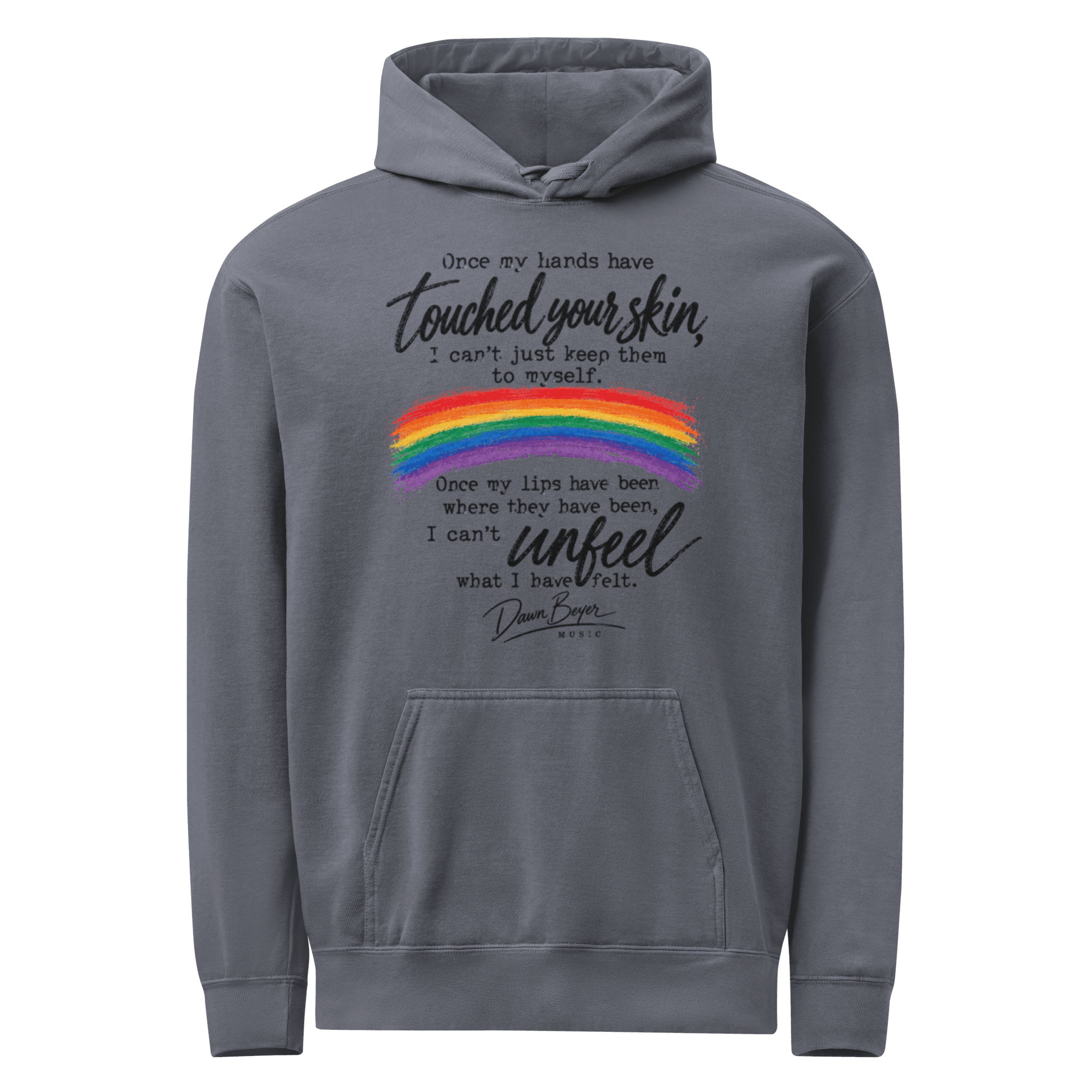 Good Goodbye HOODIE SNOB Unisex garment-dyed hoodie (DB FAV) - Image 2
