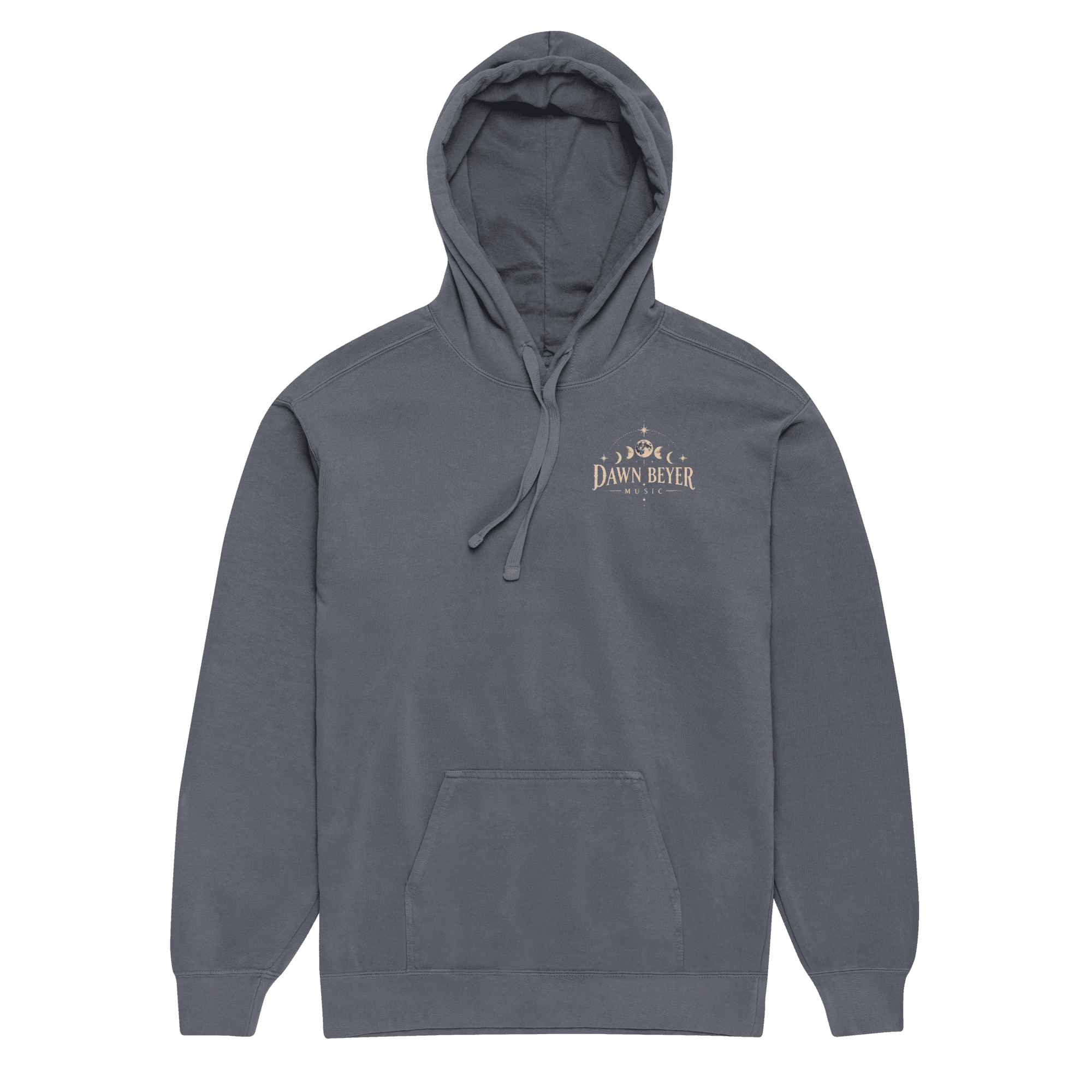 My Moon HOODIE SNOB front/ back Unisex garment-dyed hoodie - Image 44
