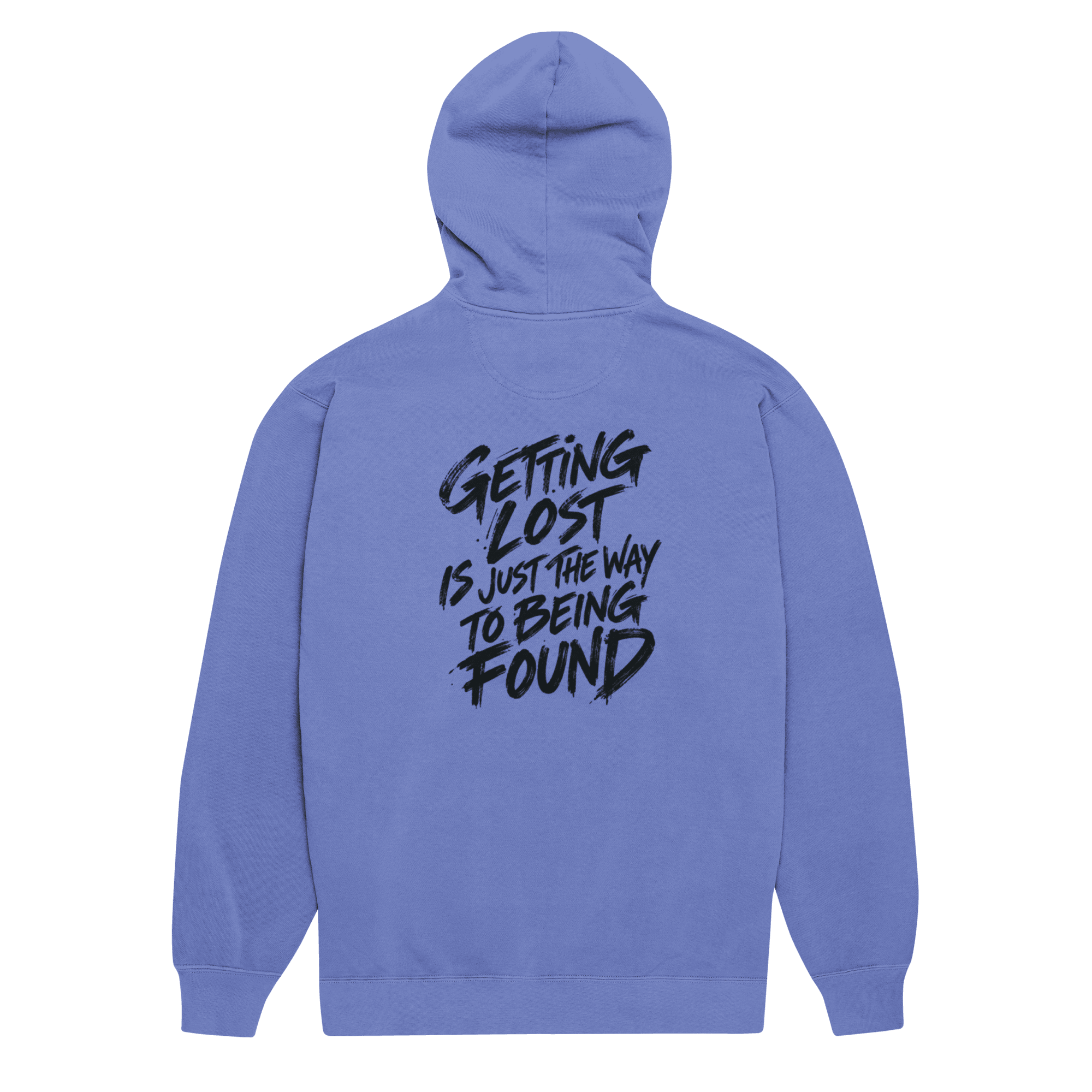 Learning to Let Go front/back HOODIE SNOB Unisex garment-dyed hoodie - Image 4
