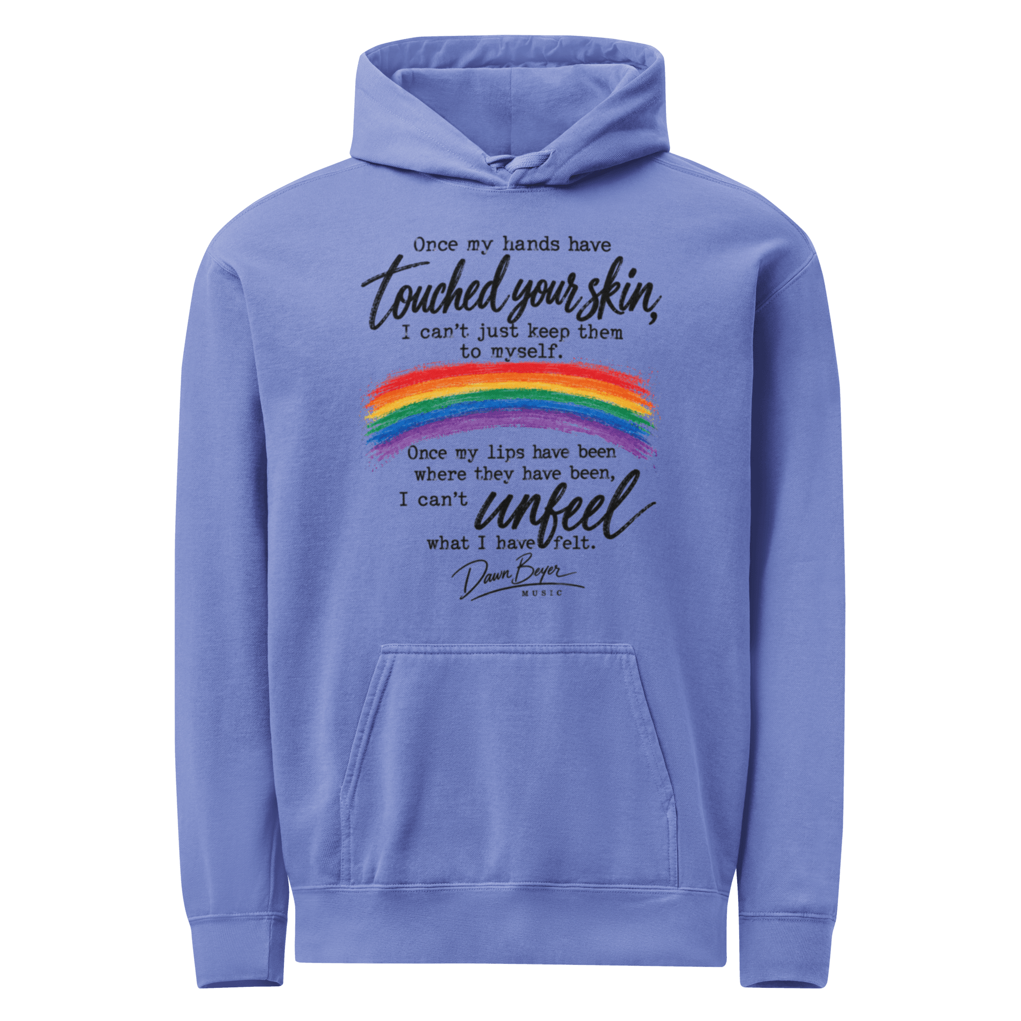Good Goodbye HOODIE SNOB Unisex garment-dyed hoodie (DB FAV) - Image 5