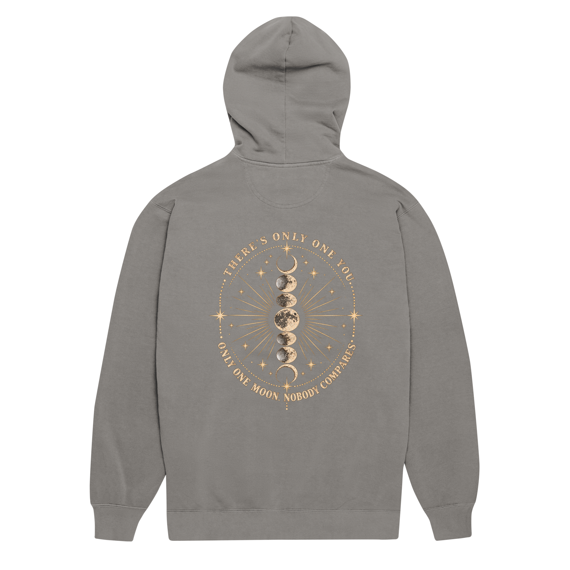 My Moon HOODIE SNOB front/ back Unisex garment-dyed hoodie - Image 58