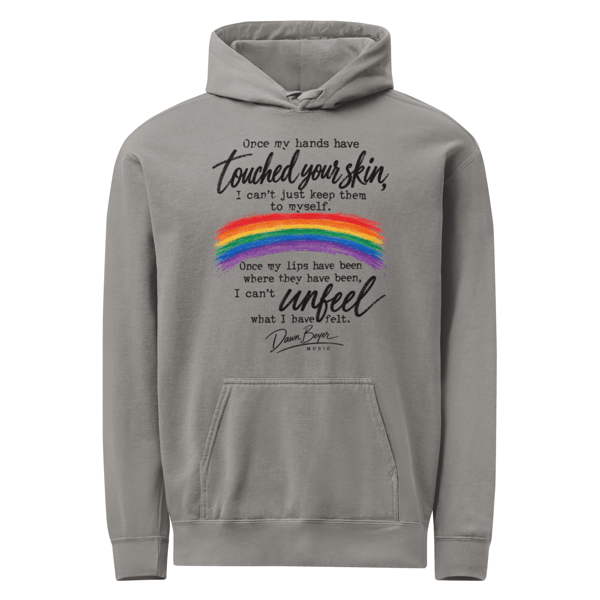 Good Goodbye HOODIE SNOB Unisex garment-dyed hoodie (DB FAV) - Image 6