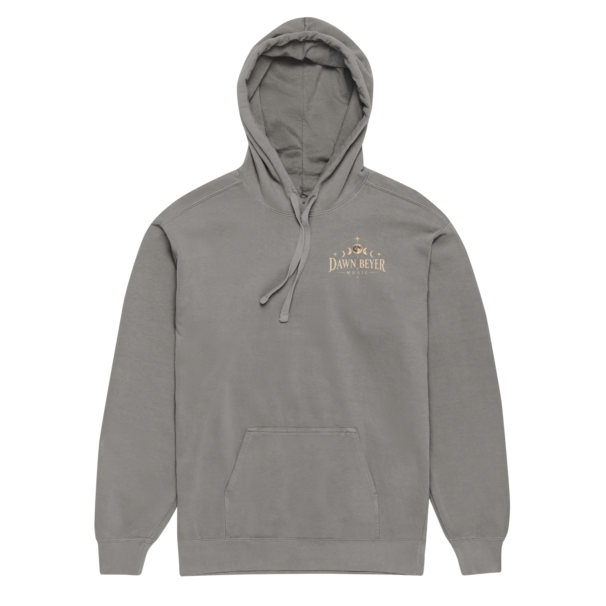 My Moon HOODIE SNOB front/ back Unisex garment-dyed hoodie - Image 48
