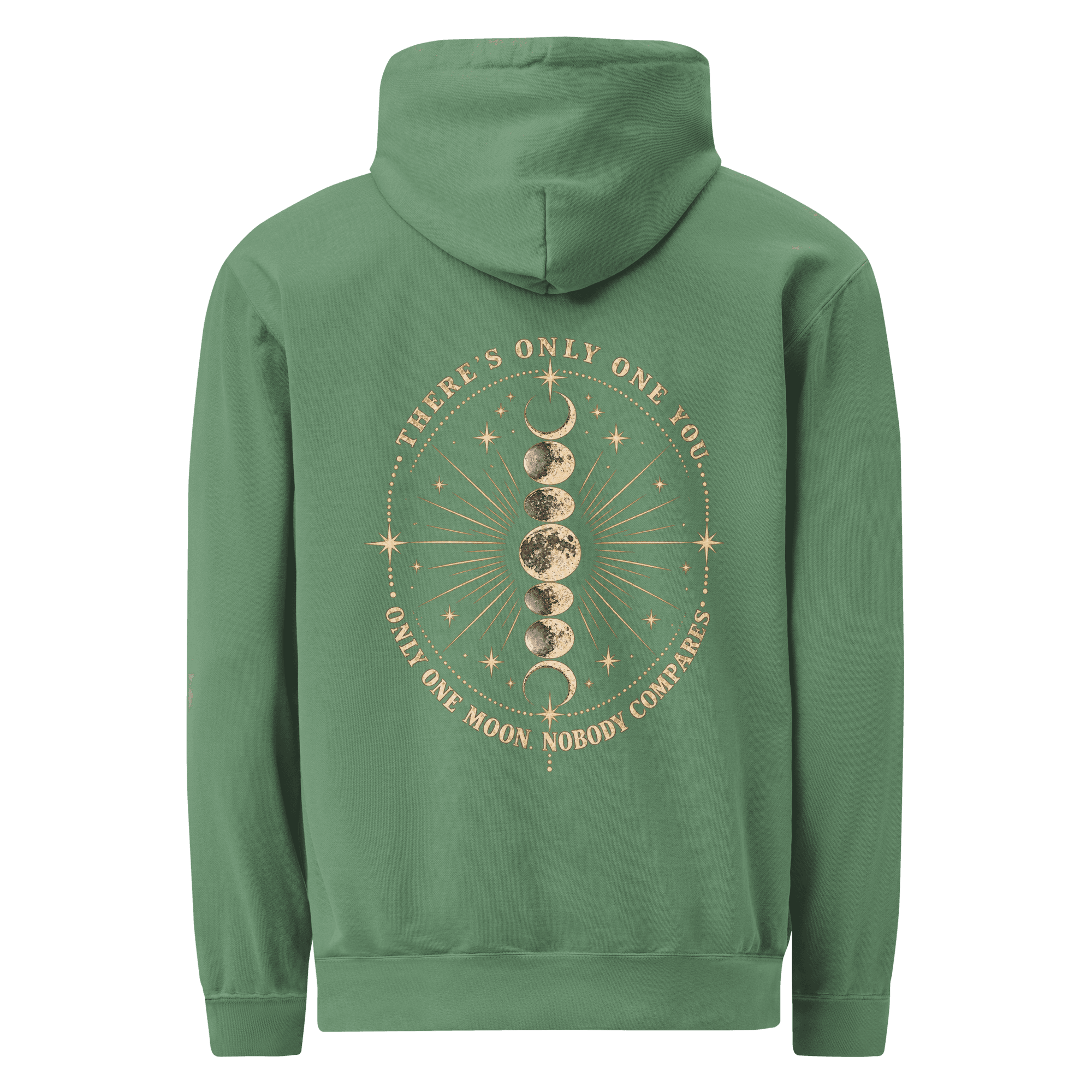 My Moon HOODIE SNOB front/ back Unisex garment-dyed hoodie - Image 16