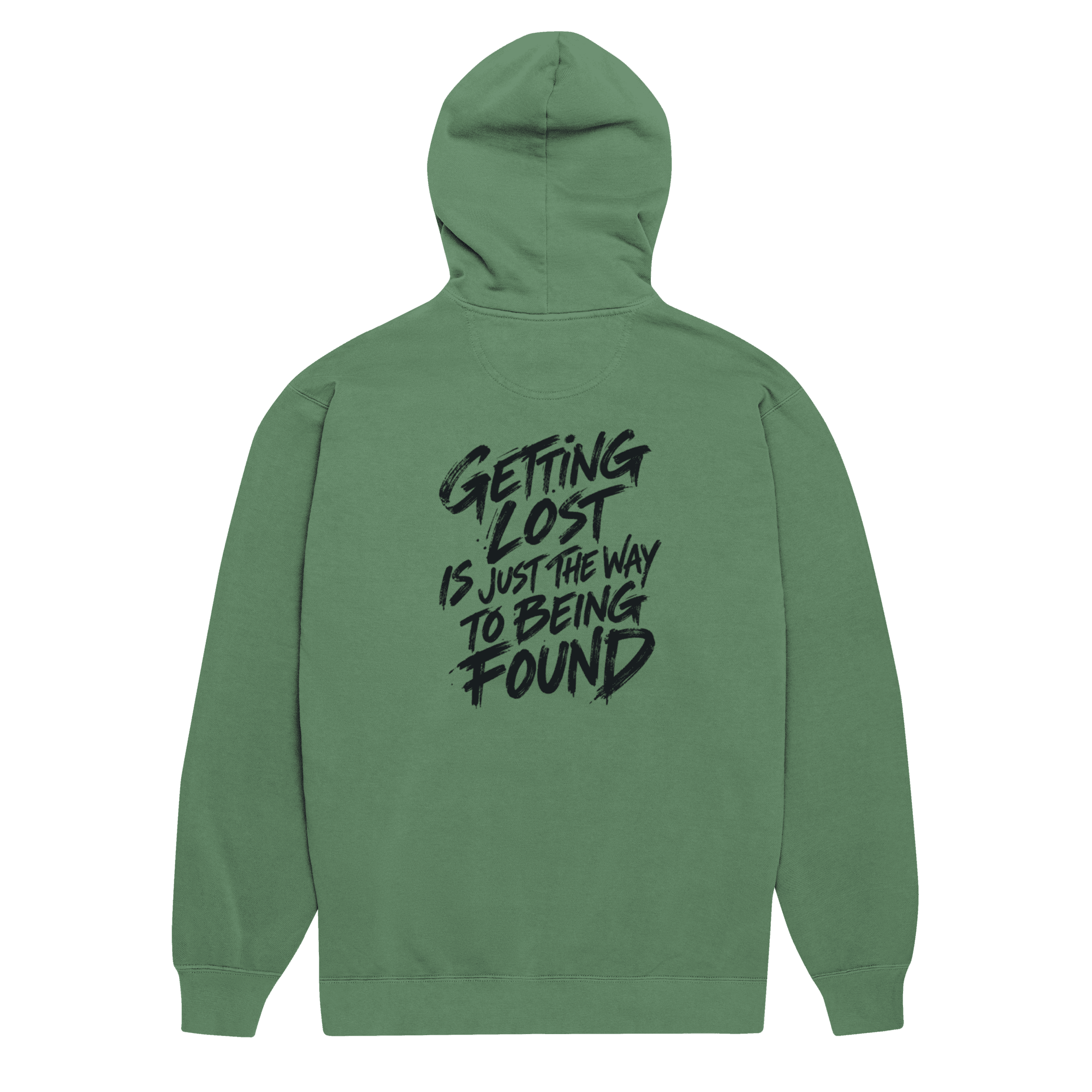 Learning to Let Go front/back HOODIE SNOB Unisex garment-dyed hoodie - Image 5