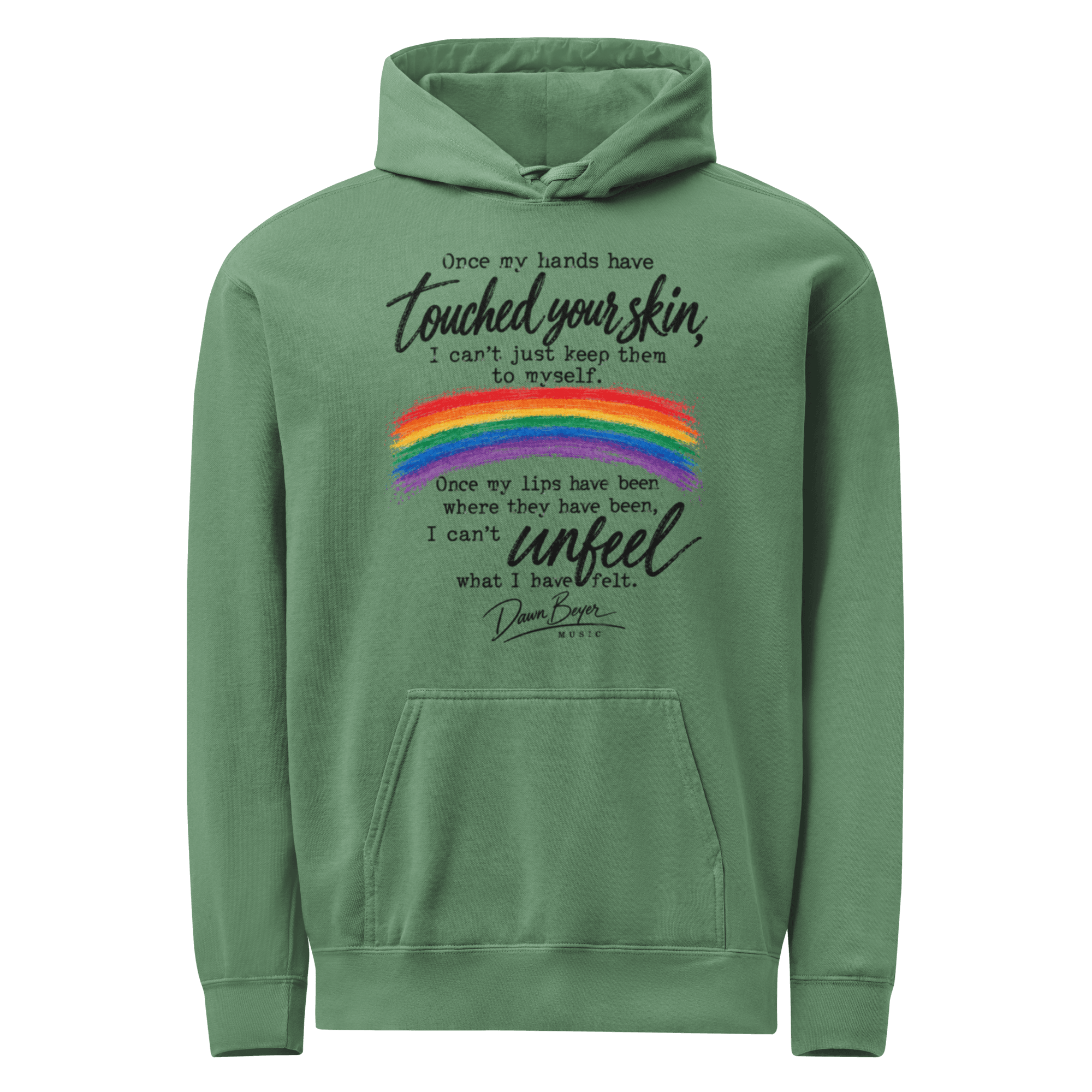Good Goodbye HOODIE SNOB Unisex garment-dyed hoodie (DB FAV) - Image 4