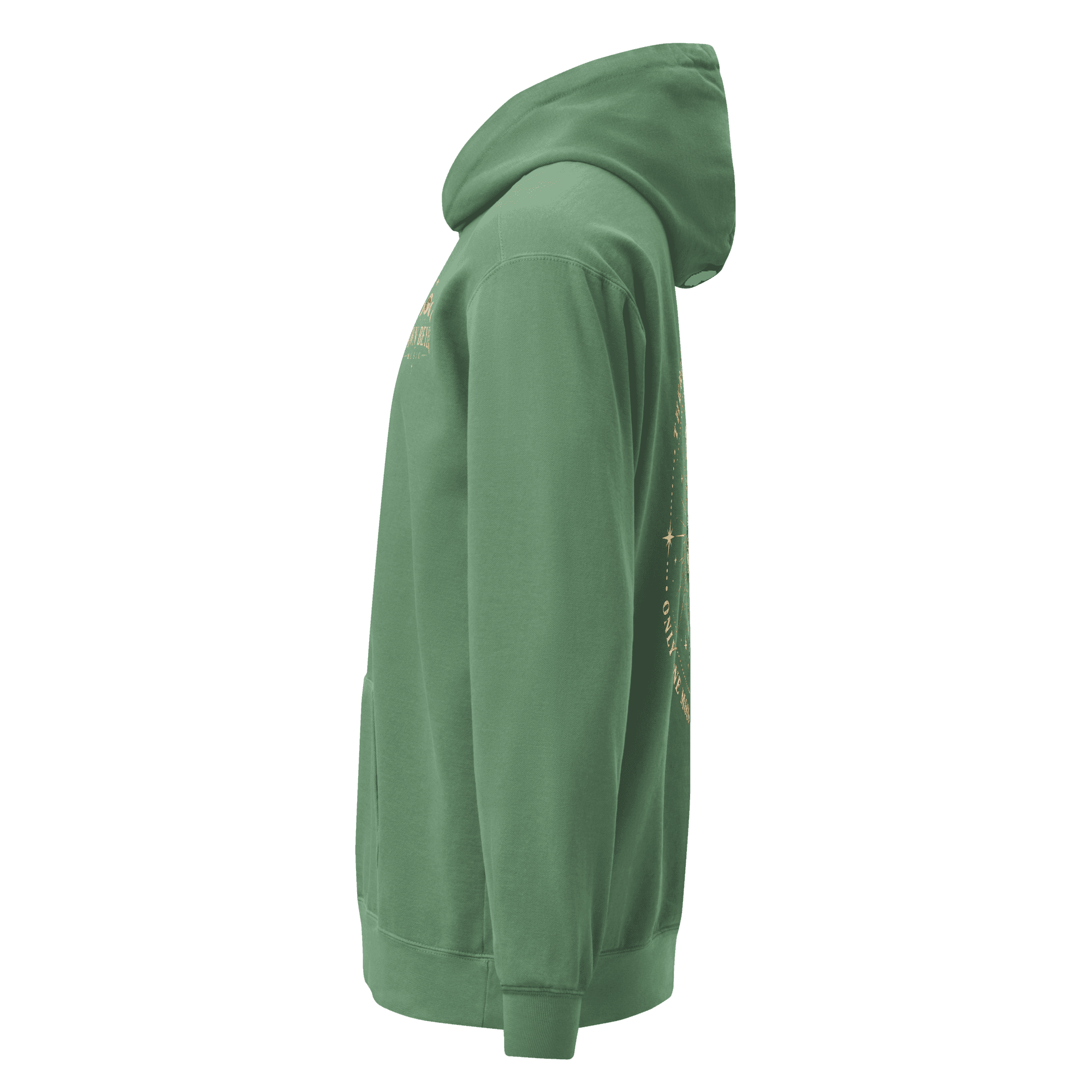 My Moon HOODIE SNOB front/ back Unisex garment-dyed hoodie - Image 26