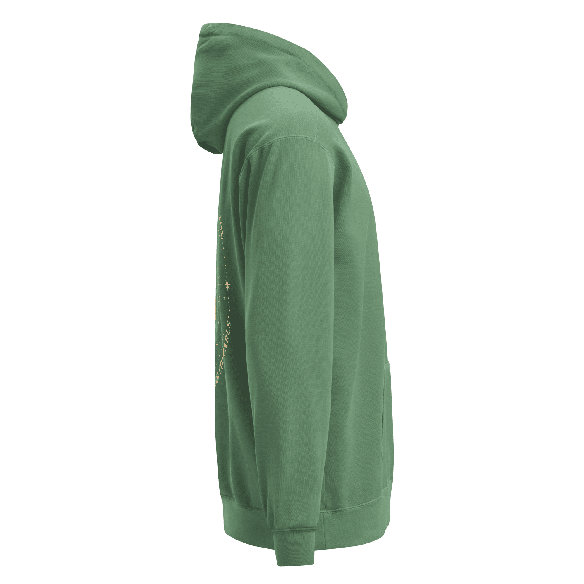 My Moon HOODIE SNOB front/ back Unisex garment-dyed hoodie - Image 36