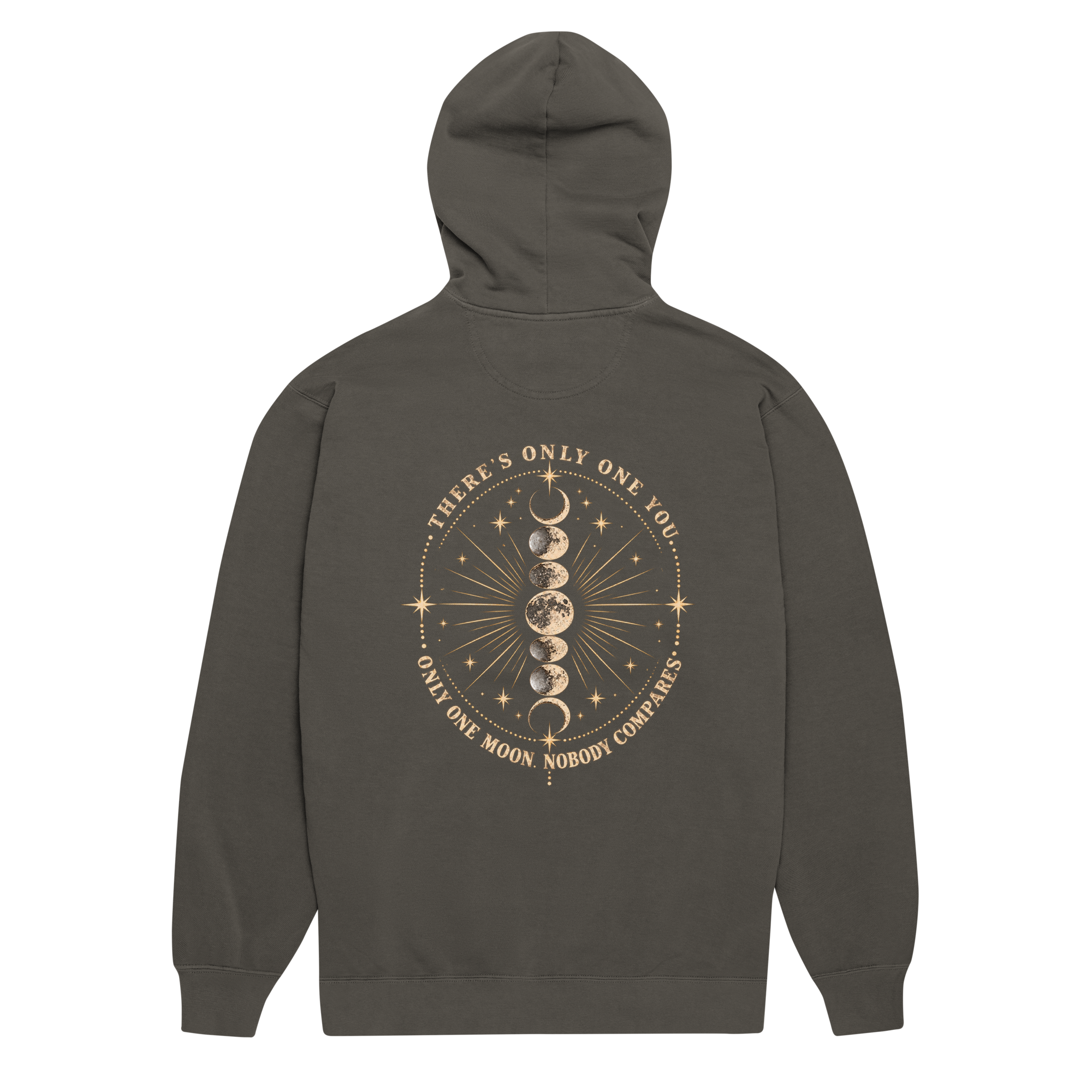 My Moon HOODIE SNOB front/ back Unisex garment-dyed hoodie - Image 52