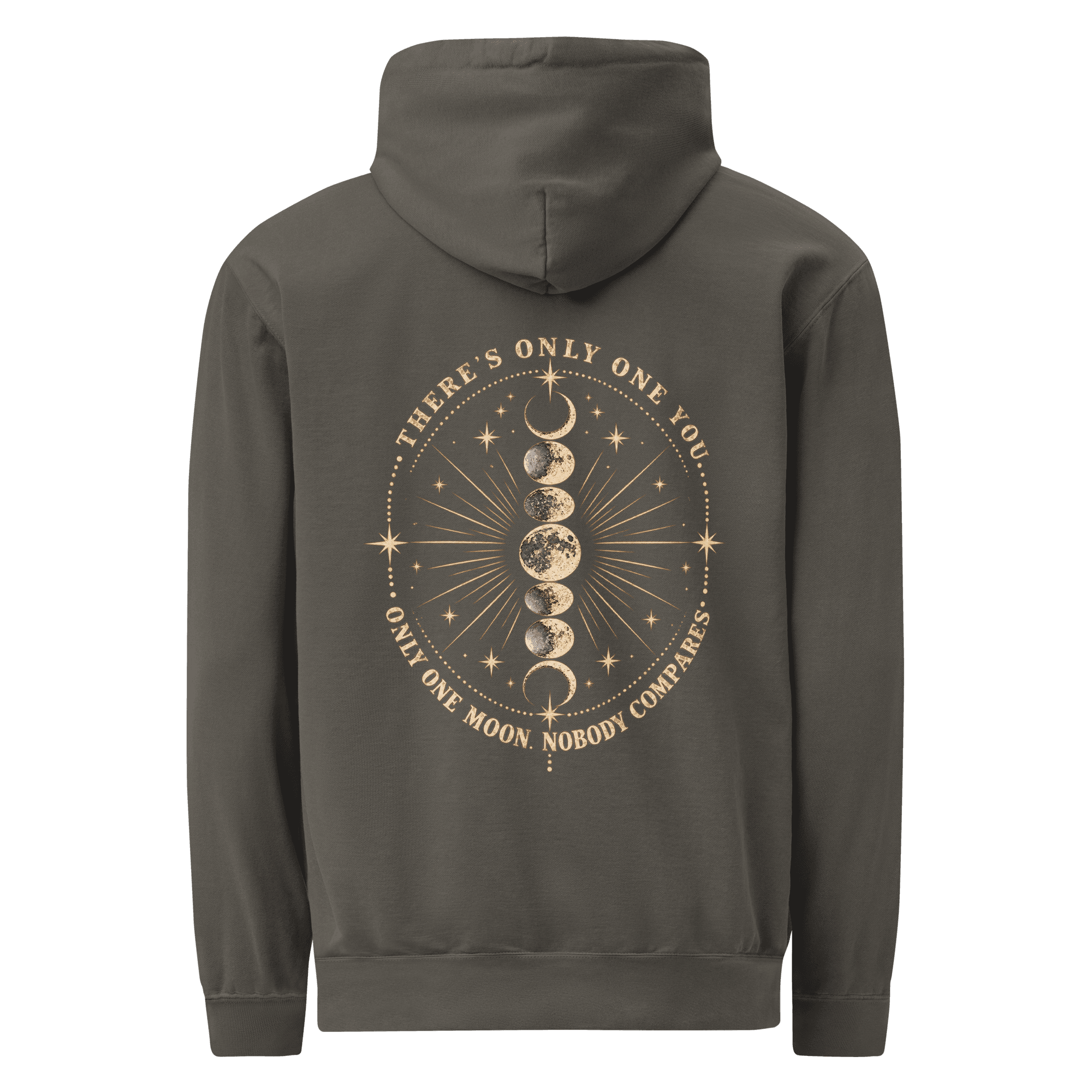 My Moon HOODIE SNOB front/ back Unisex garment-dyed hoodie