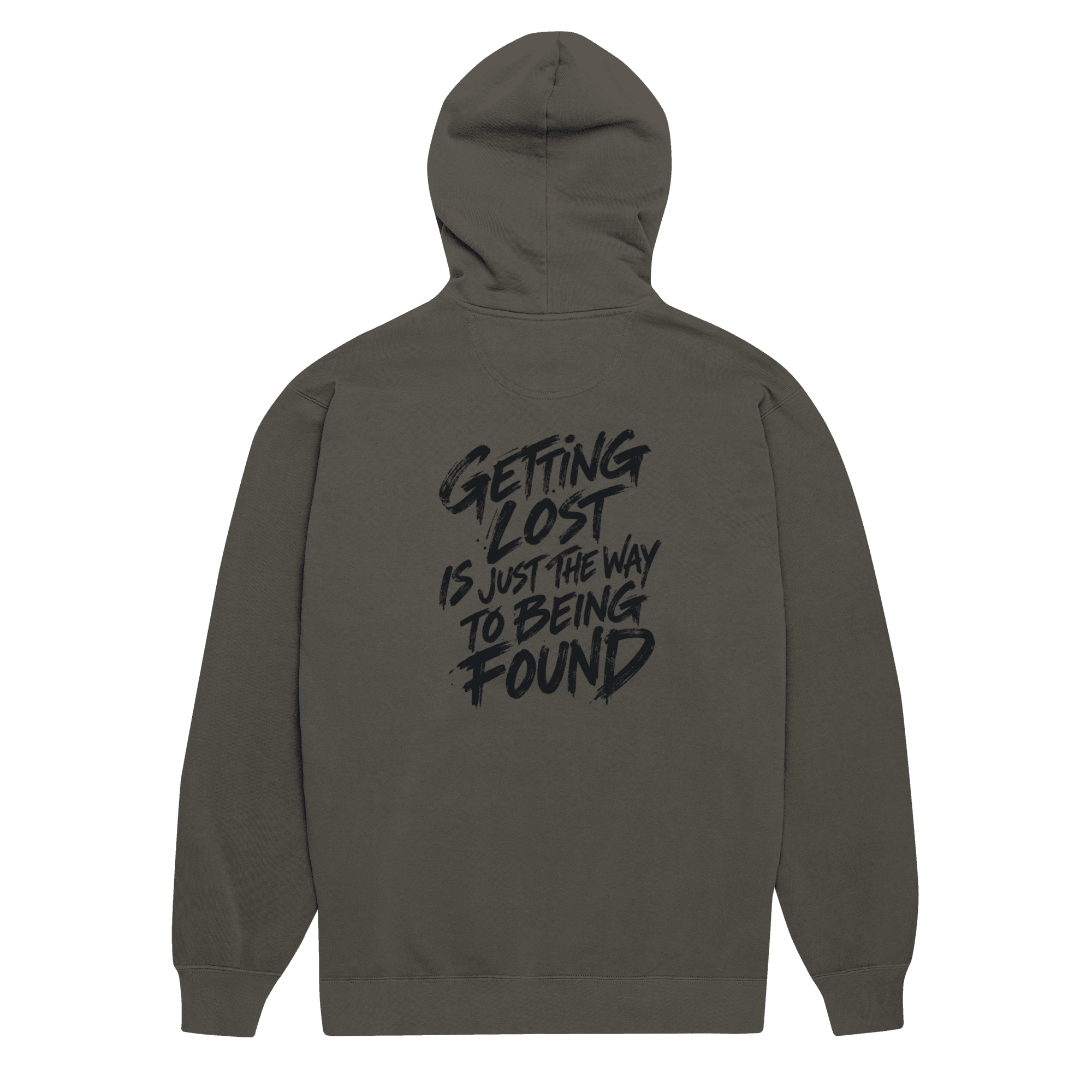 Learning to Let Go front/back HOODIE SNOB Unisex garment-dyed hoodie - Image 10