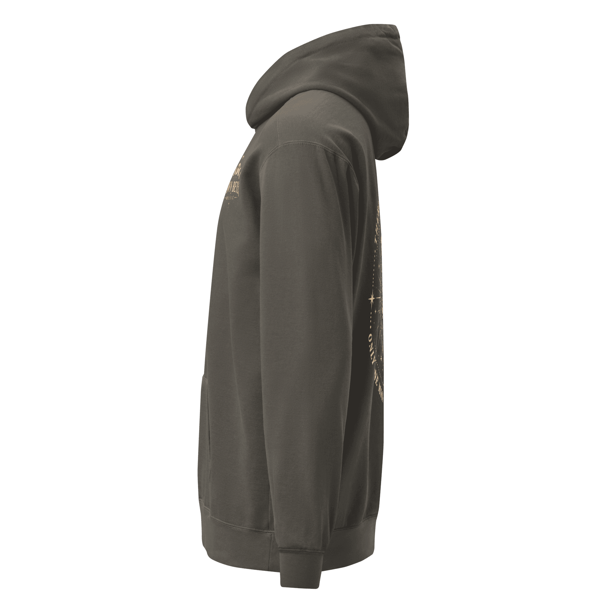 My Moon HOODIE SNOB front/ back Unisex garment-dyed hoodie - Image 22