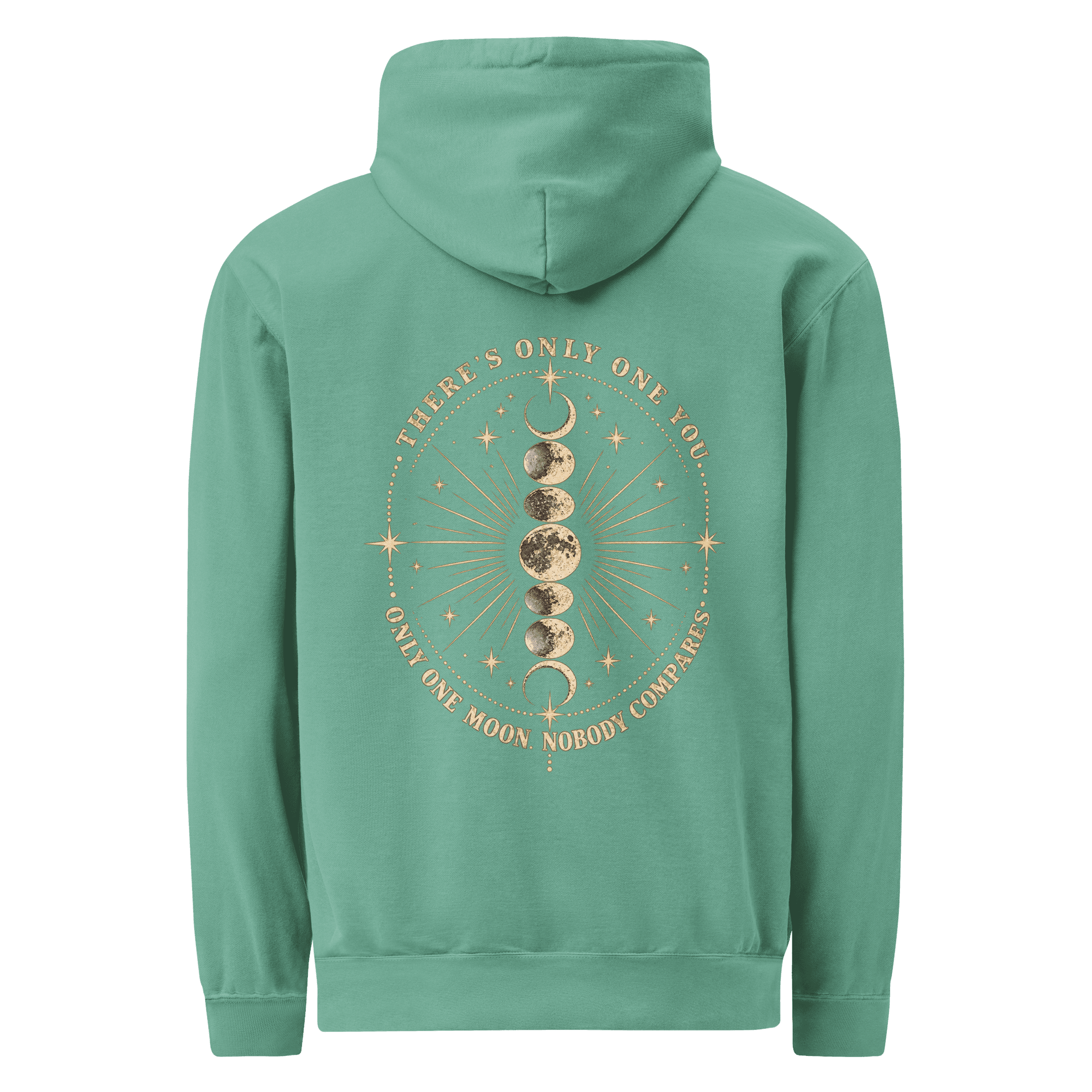 My Moon HOODIE SNOB front/ back Unisex garment-dyed hoodie - Image 20