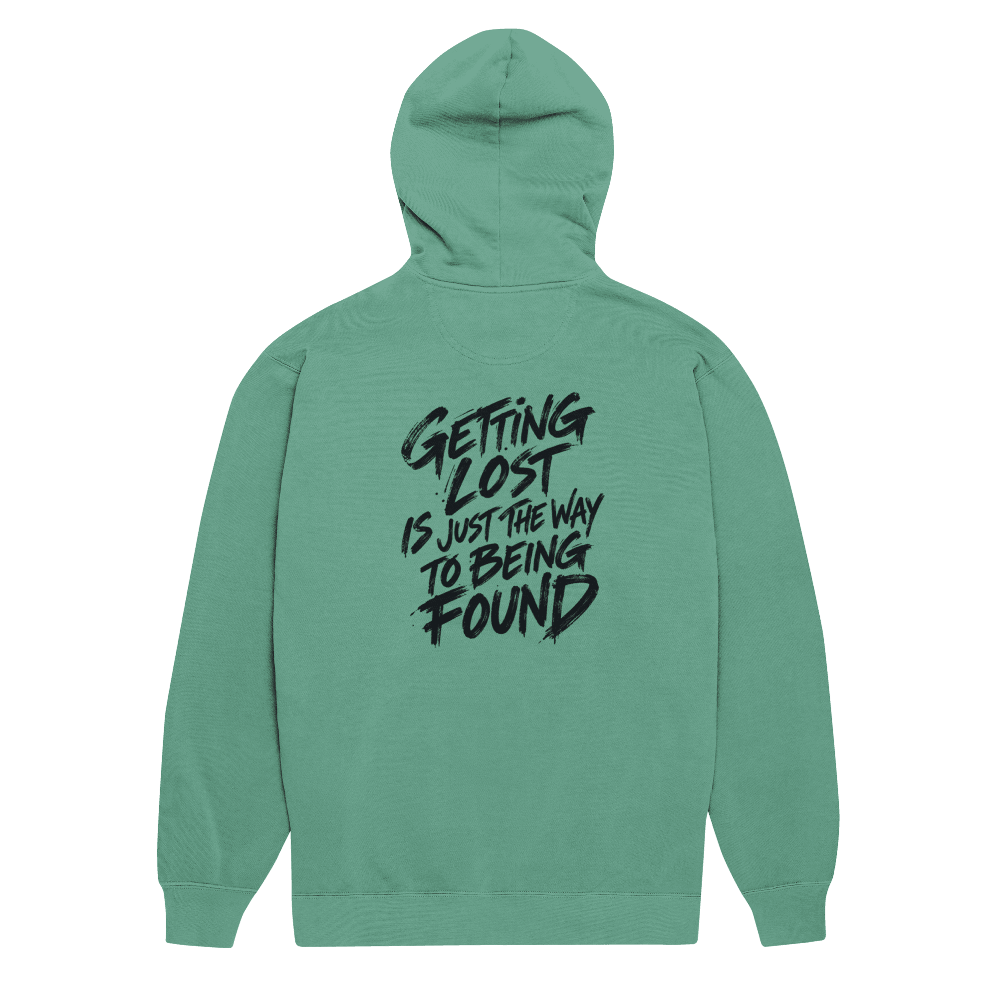Learning to Let Go front/back HOODIE SNOB Unisex garment-dyed hoodie - Image 2