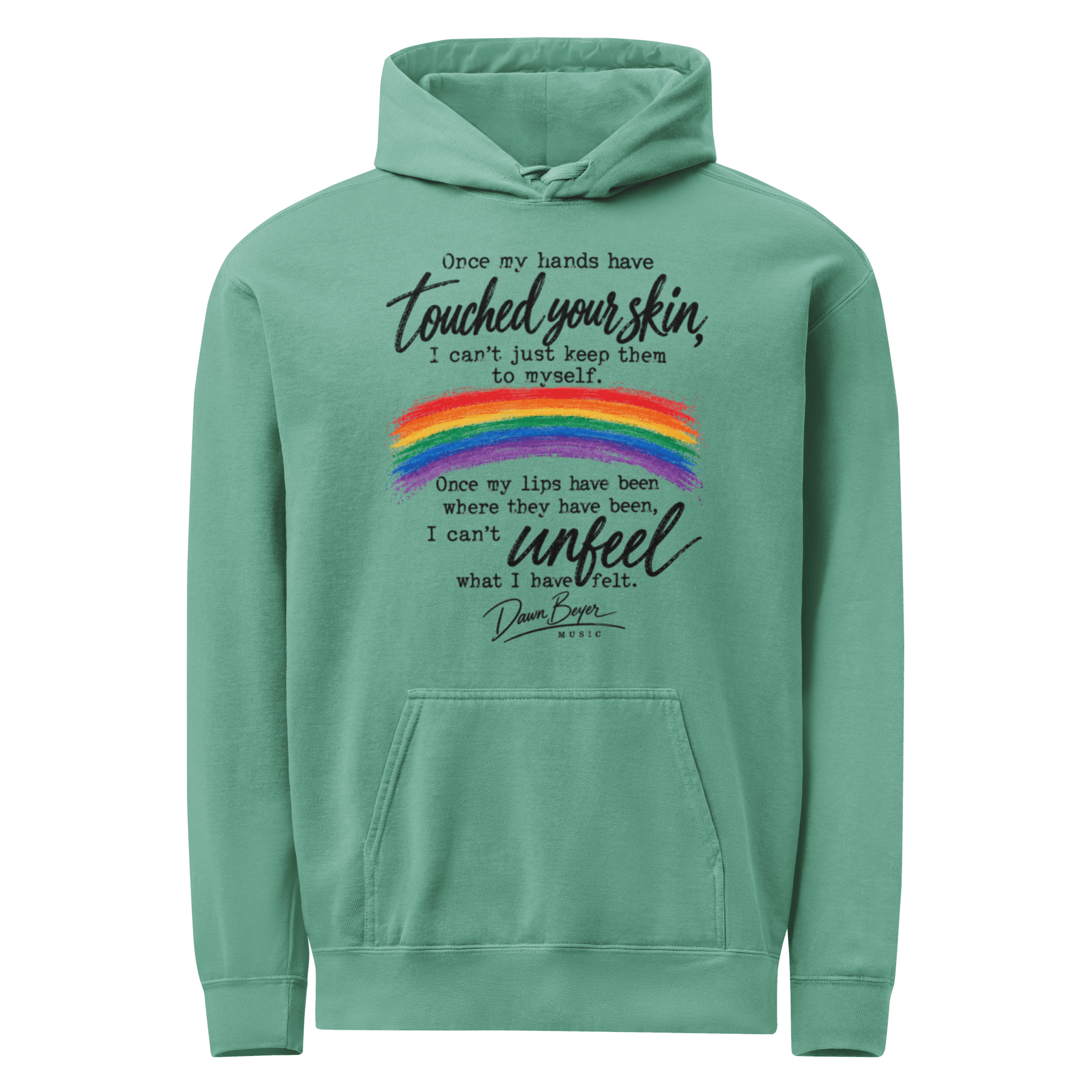 Good Goodbye HOODIE SNOB Unisex garment-dyed hoodie (DB FAV) - Image 7