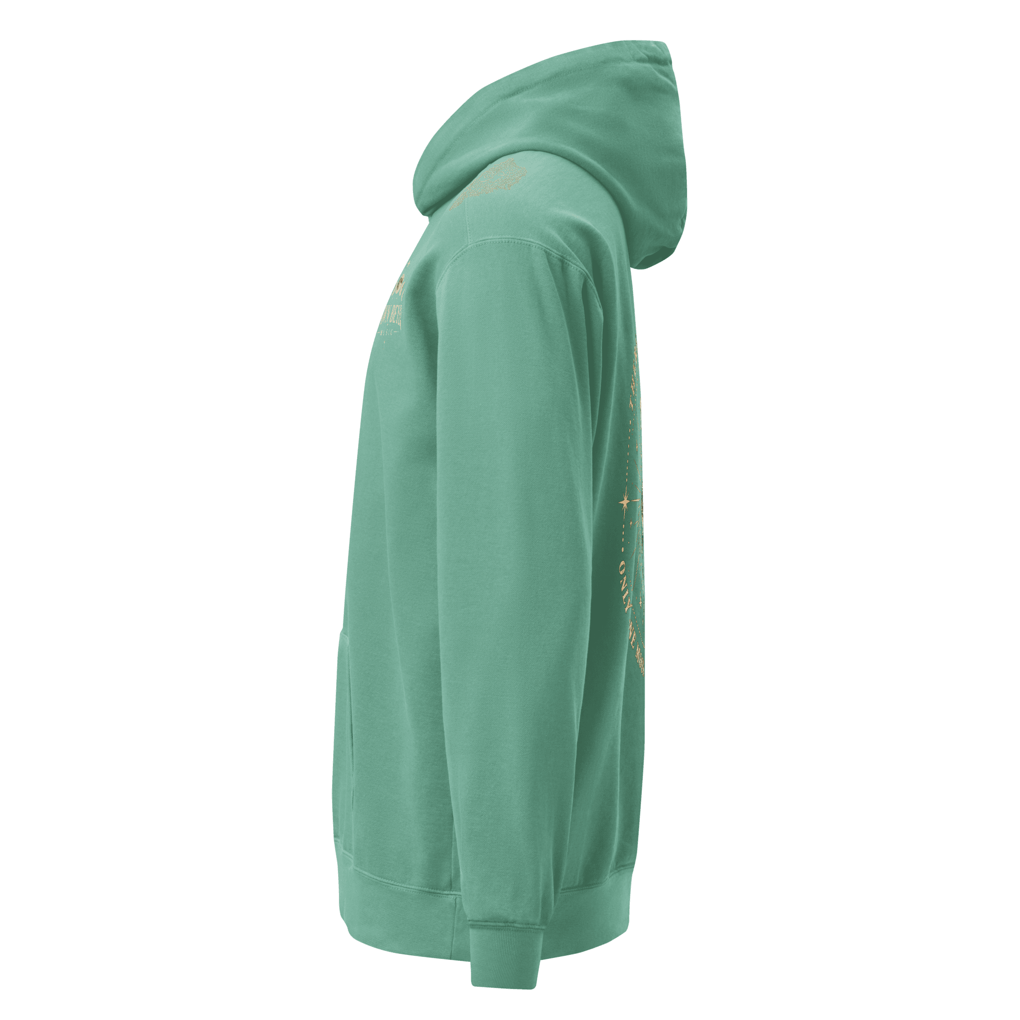 My Moon HOODIE SNOB front/ back Unisex garment-dyed hoodie - Image 30