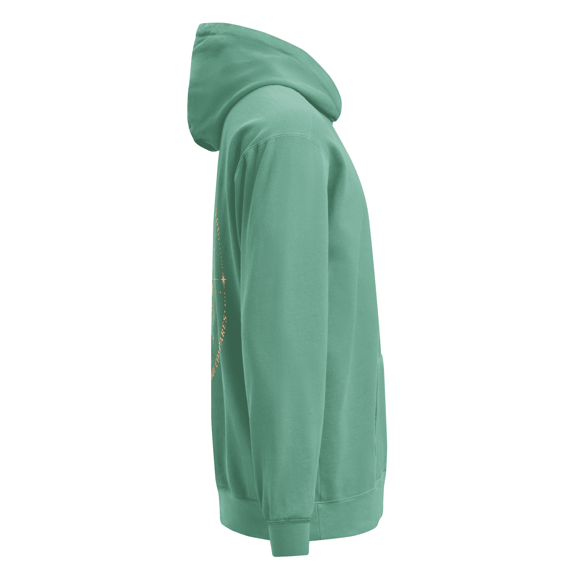 My Moon HOODIE SNOB front/ back Unisex garment-dyed hoodie - Image 40