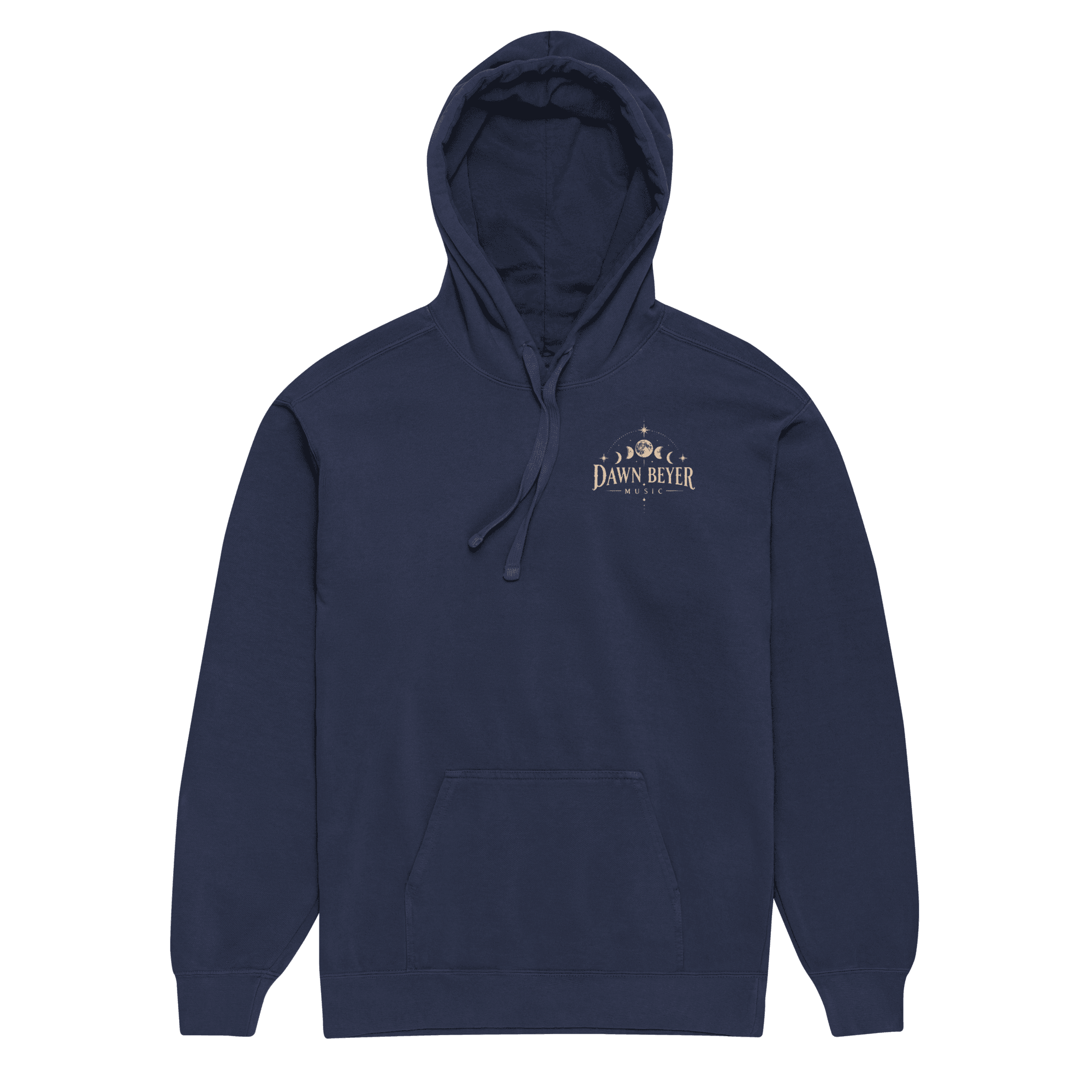 My Moon HOODIE SNOB front/ back Unisex garment-dyed hoodie - Image 41