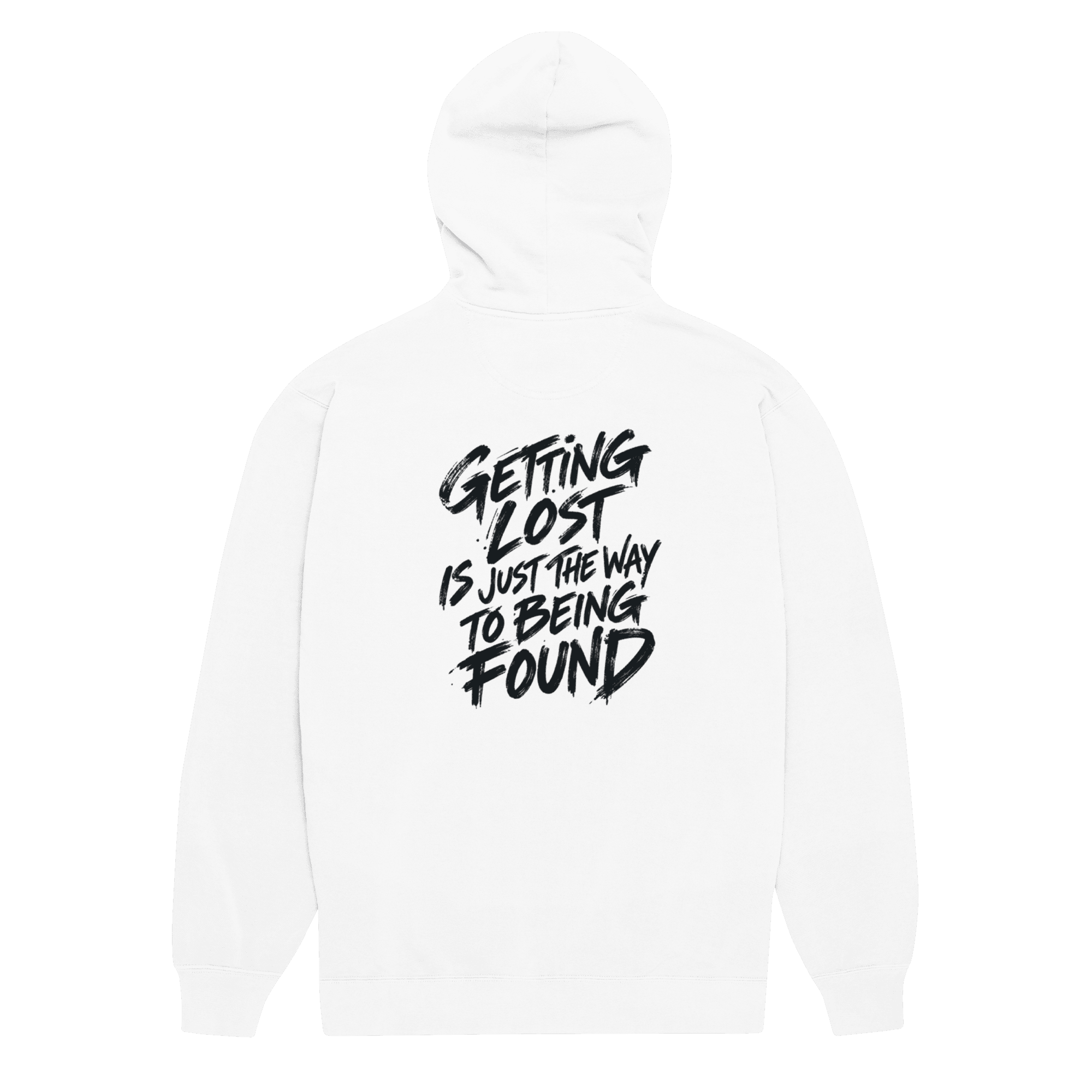 Learning to Let Go front/back HOODIE SNOB Unisex garment-dyed hoodie - Image 6
