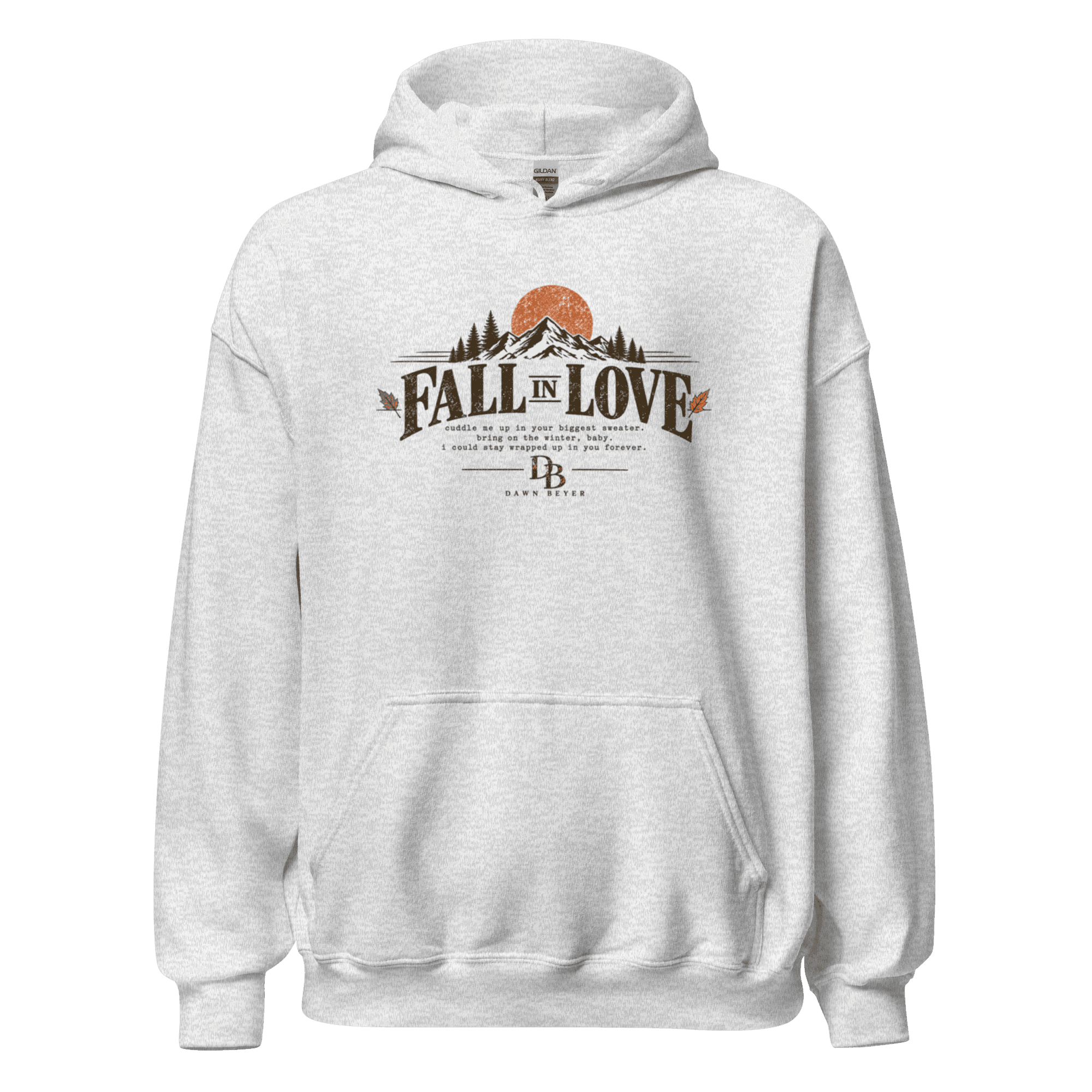 Fall in Love Unisex Hoodie