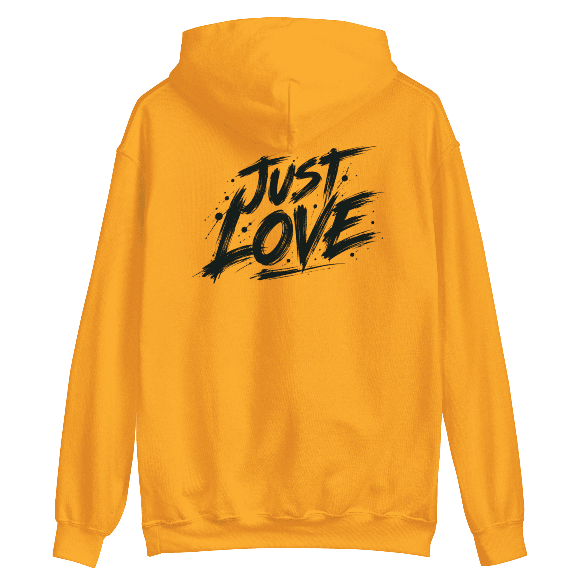 Just Love front/back Unisex Hoodie - Image 17