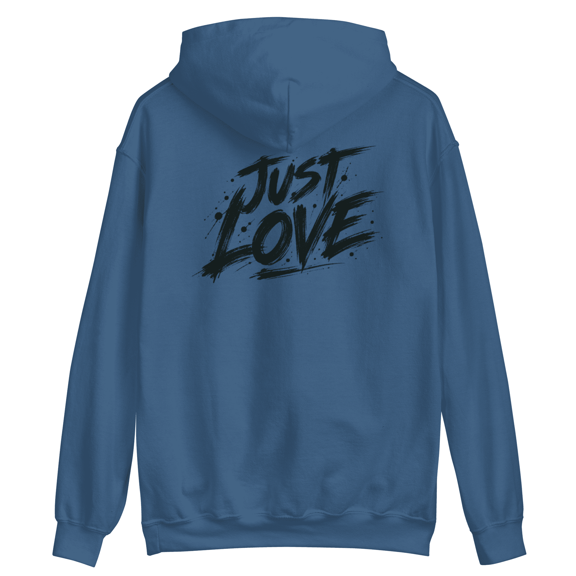 Just Love front/back Unisex Hoodie - Image 14