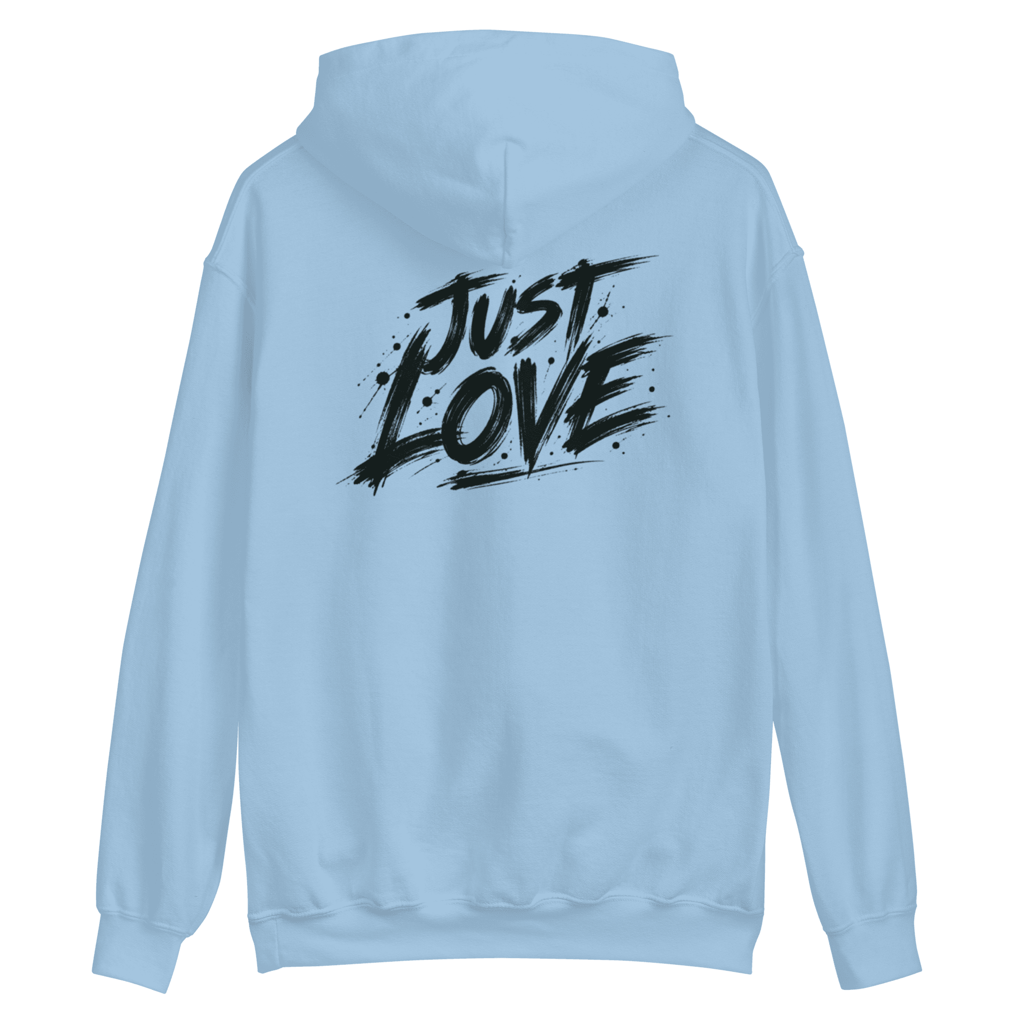 Just Love front/back Unisex Hoodie - Image 18