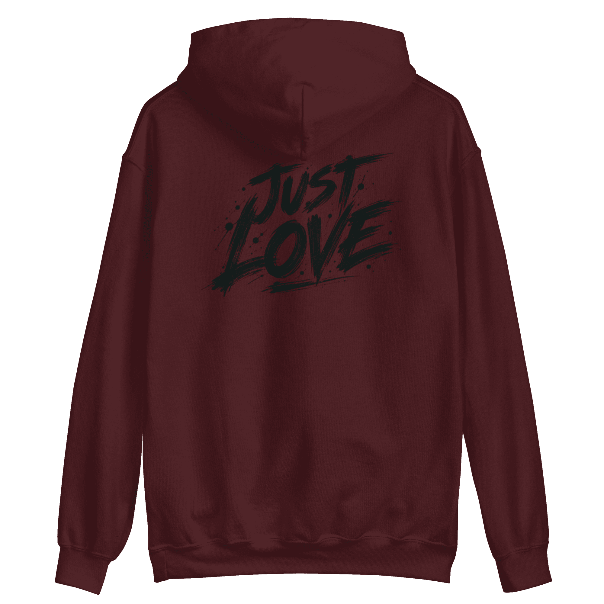 Just Love front/back Unisex Hoodie - Image 12