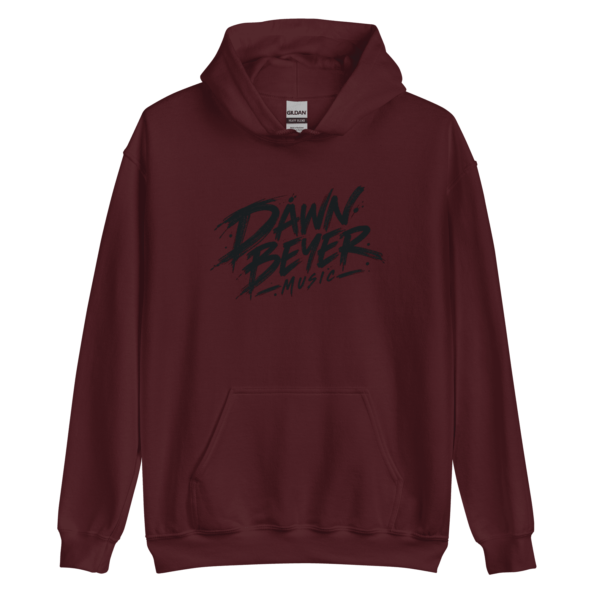 Just Love front/back Unisex Hoodie - Image 2