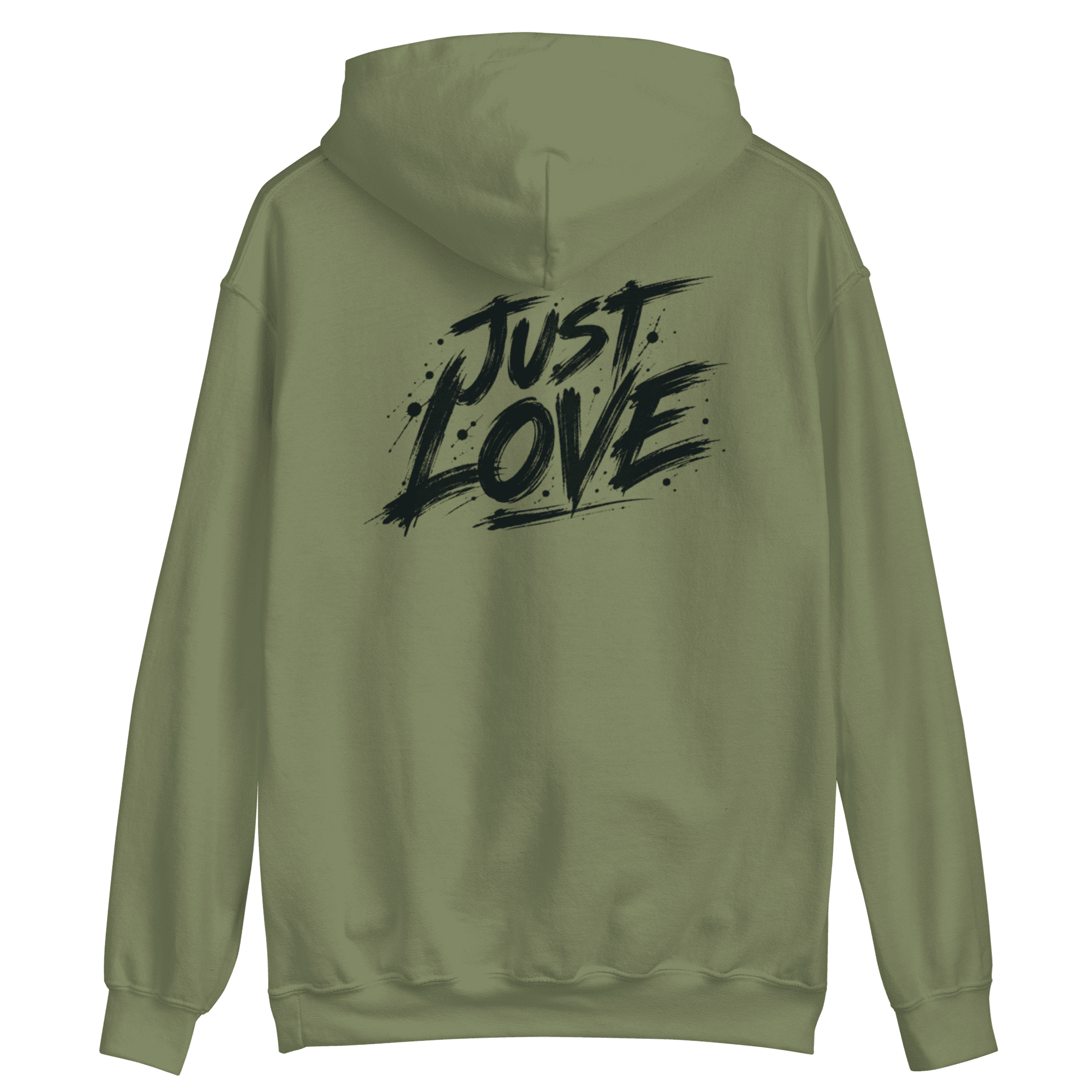 Just Love front/back Unisex Hoodie - Image 15