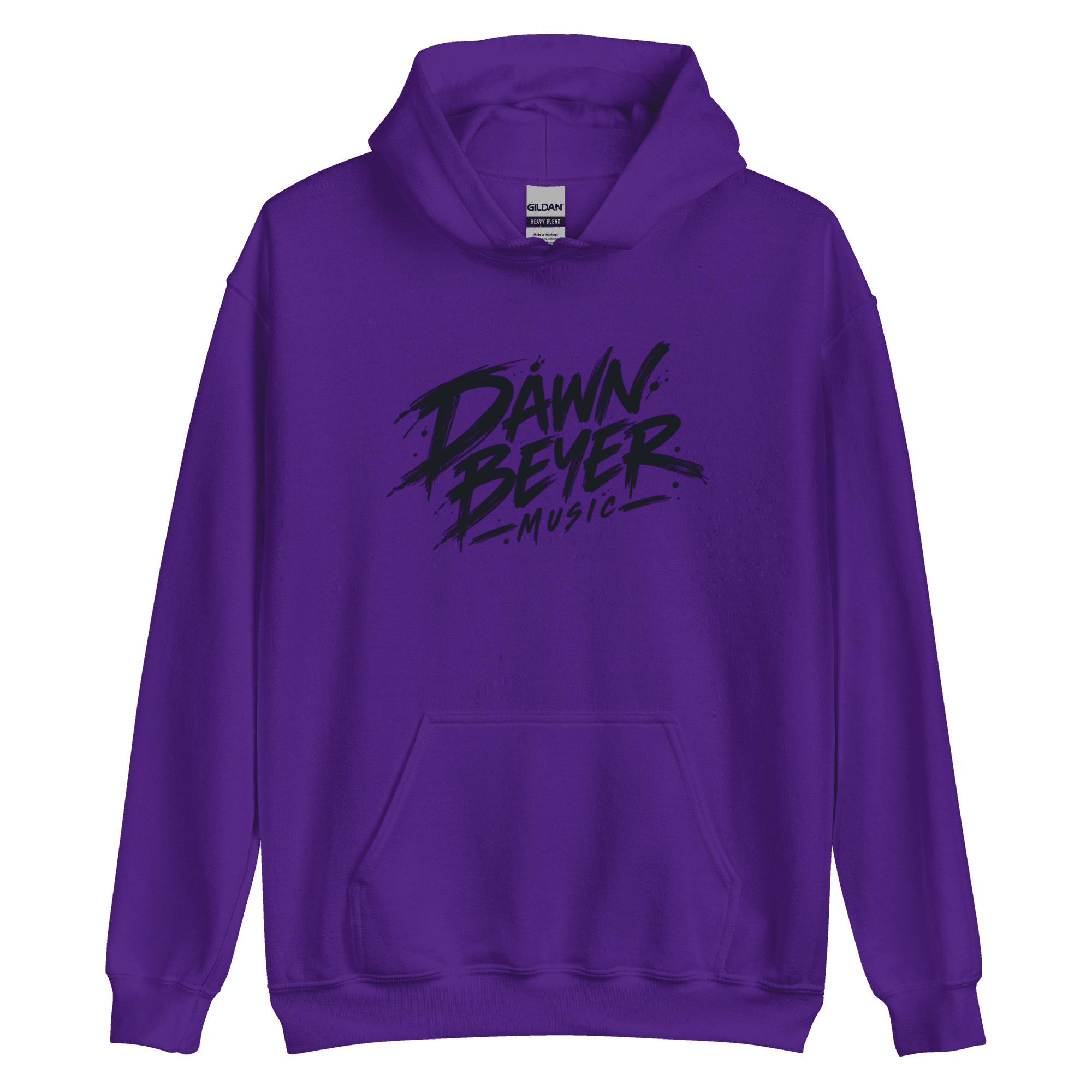 Just Love front/back Unisex Hoodie - Image 3