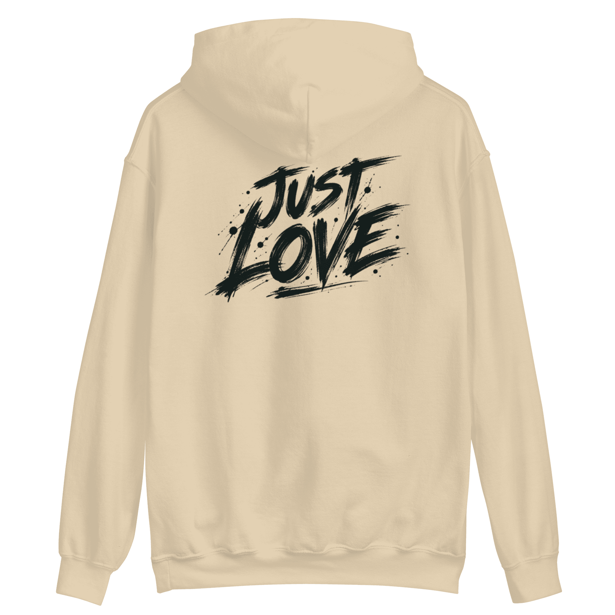 Just Love front/back Unisex Hoodie - Image 19