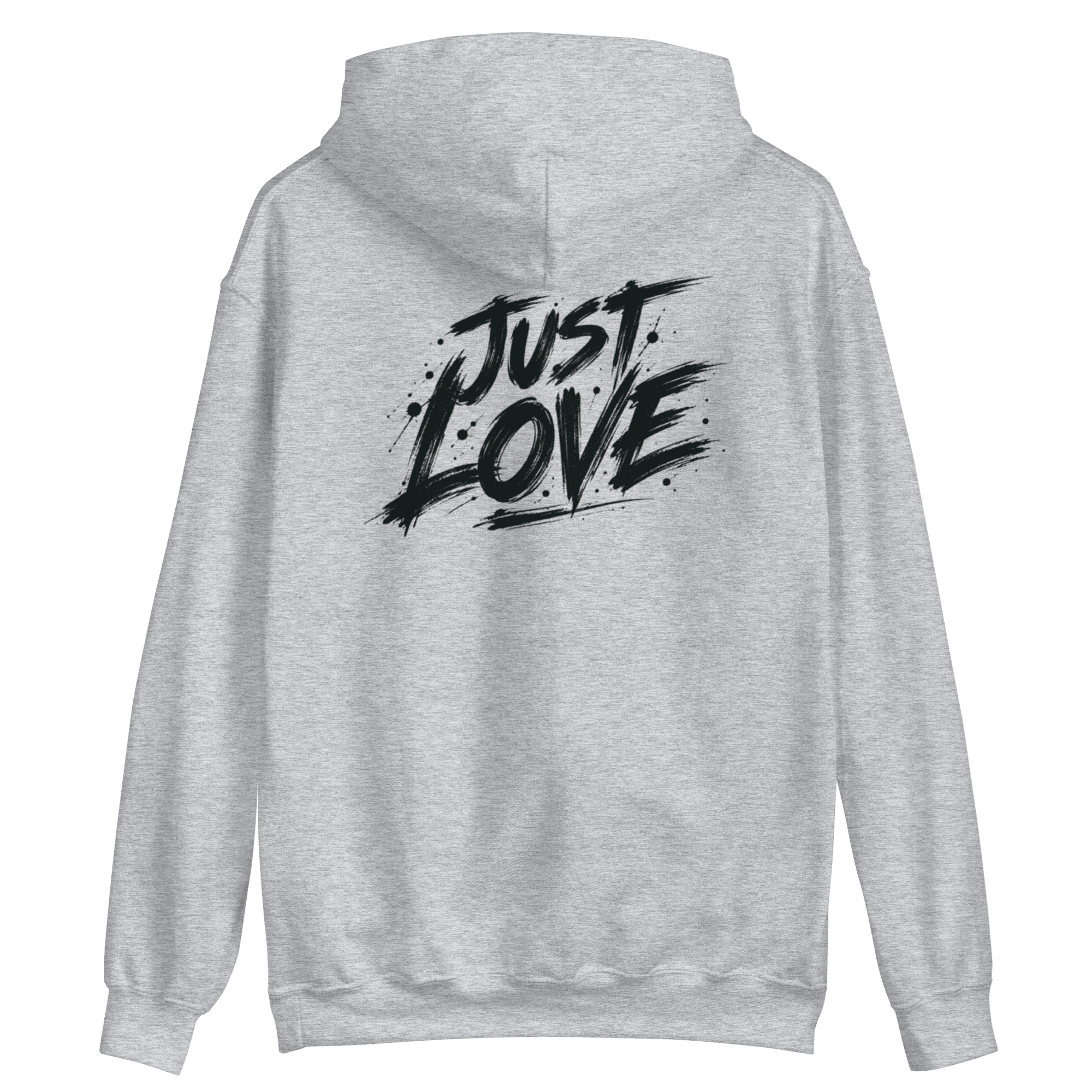 Just Love front/back Unisex Hoodie - Image 16