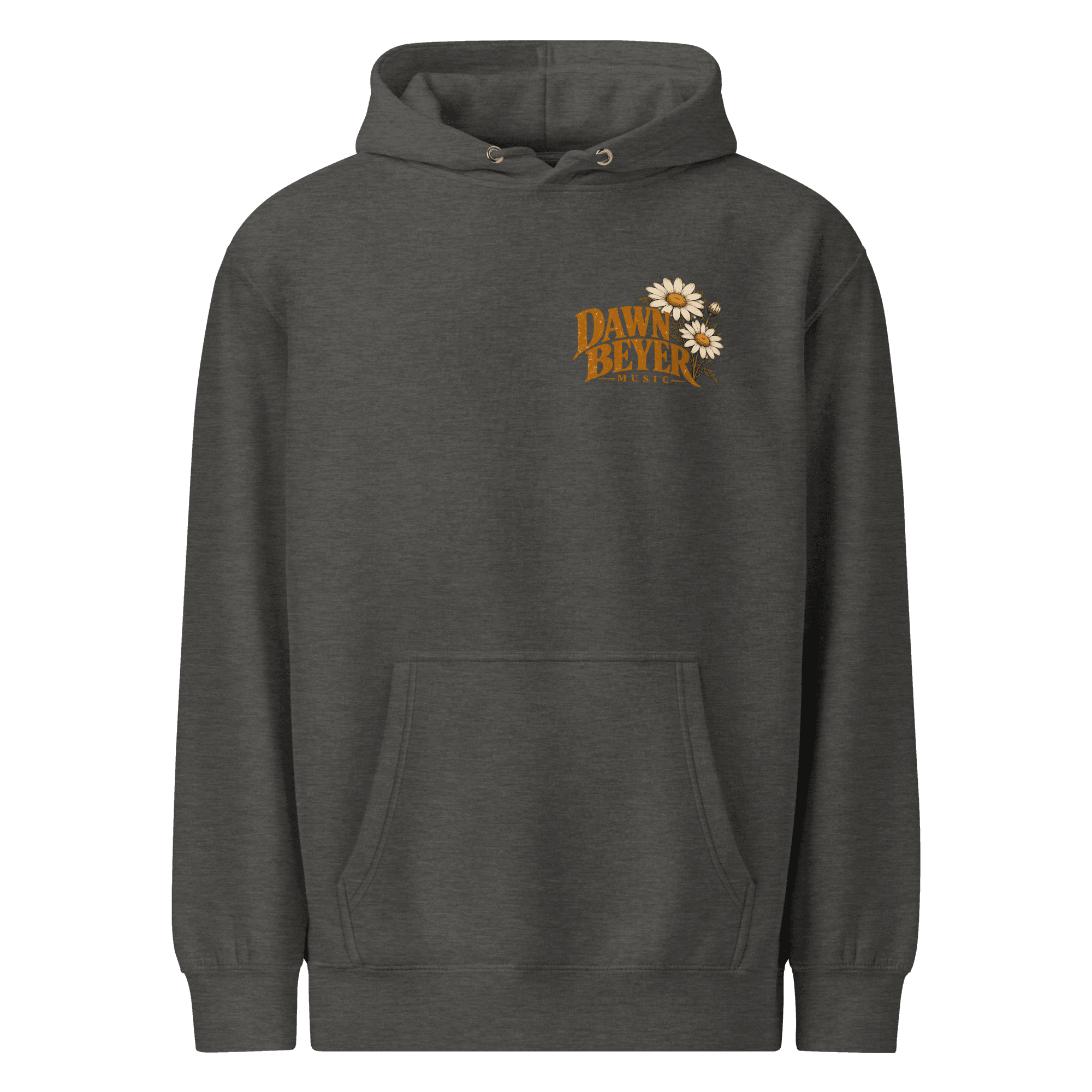 I'm a Daisy front/ back Unisex premium mid-weight hoodie - Image 2