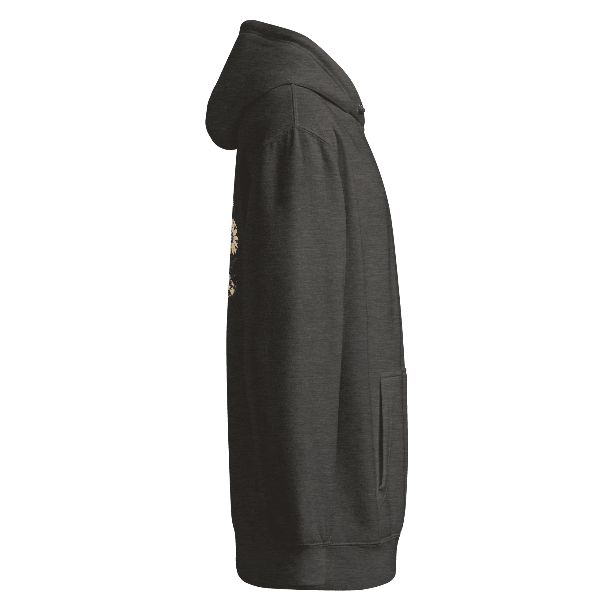 I'm a Daisy front/ back Unisex premium mid-weight hoodie - Image 22