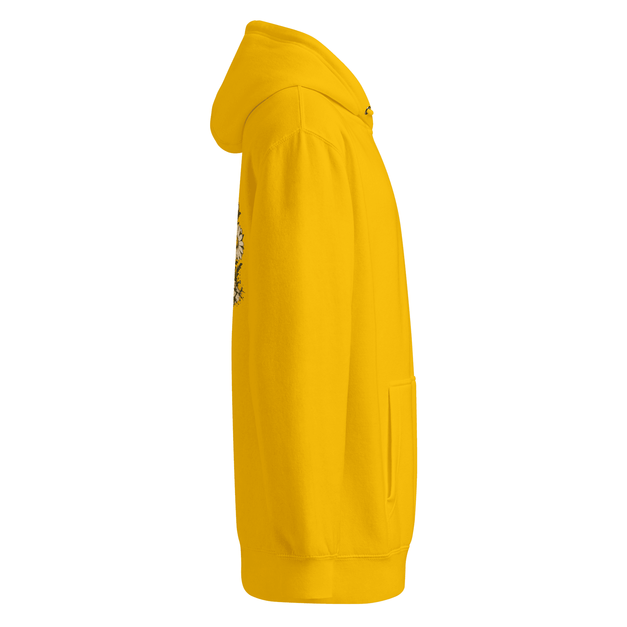 I'm a Daisy front/ back Unisex premium mid-weight hoodie - Image 23