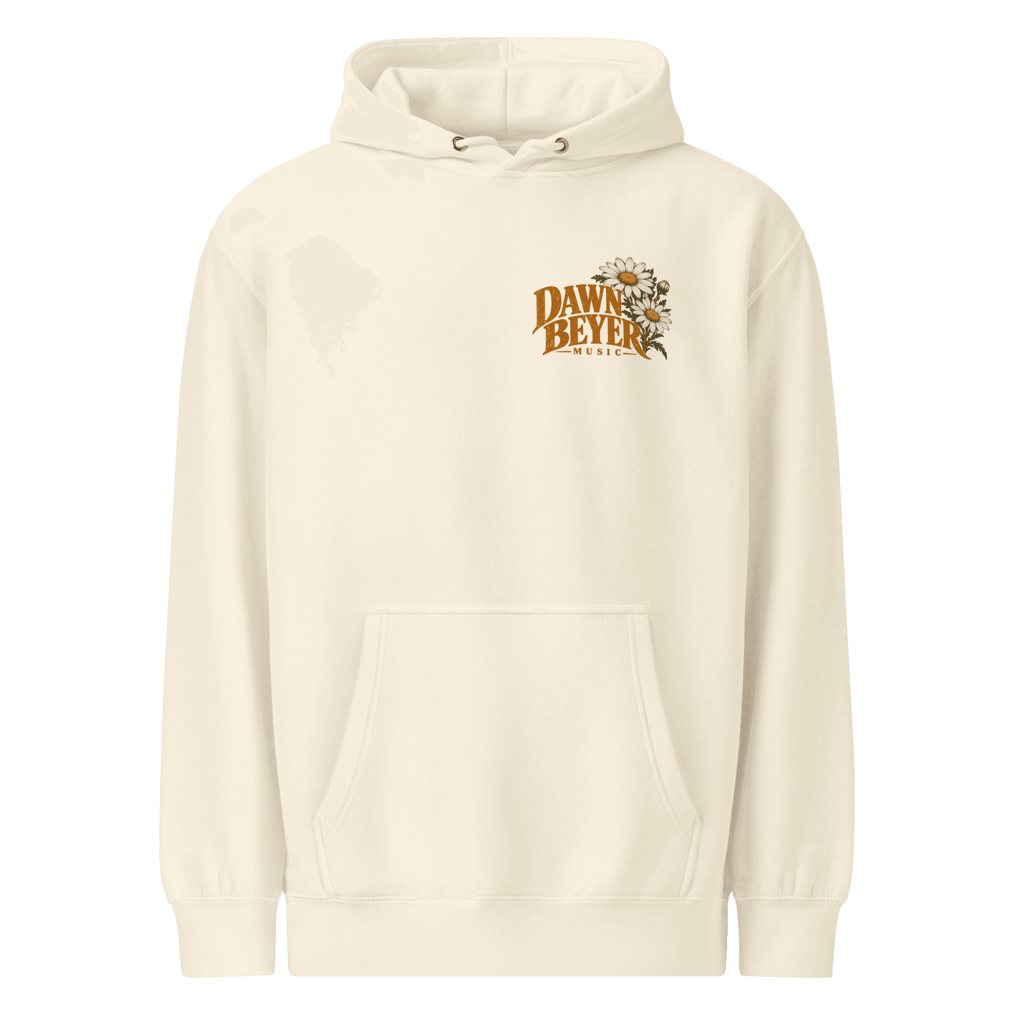 I'm a Daisy front/ back Unisex premium mid-weight hoodie - Image 7