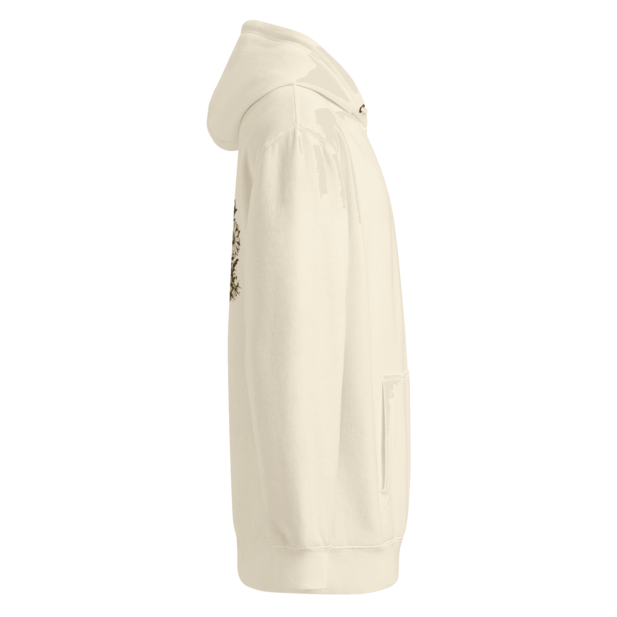 I'm a Daisy front/ back Unisex premium mid-weight hoodie - Image 27