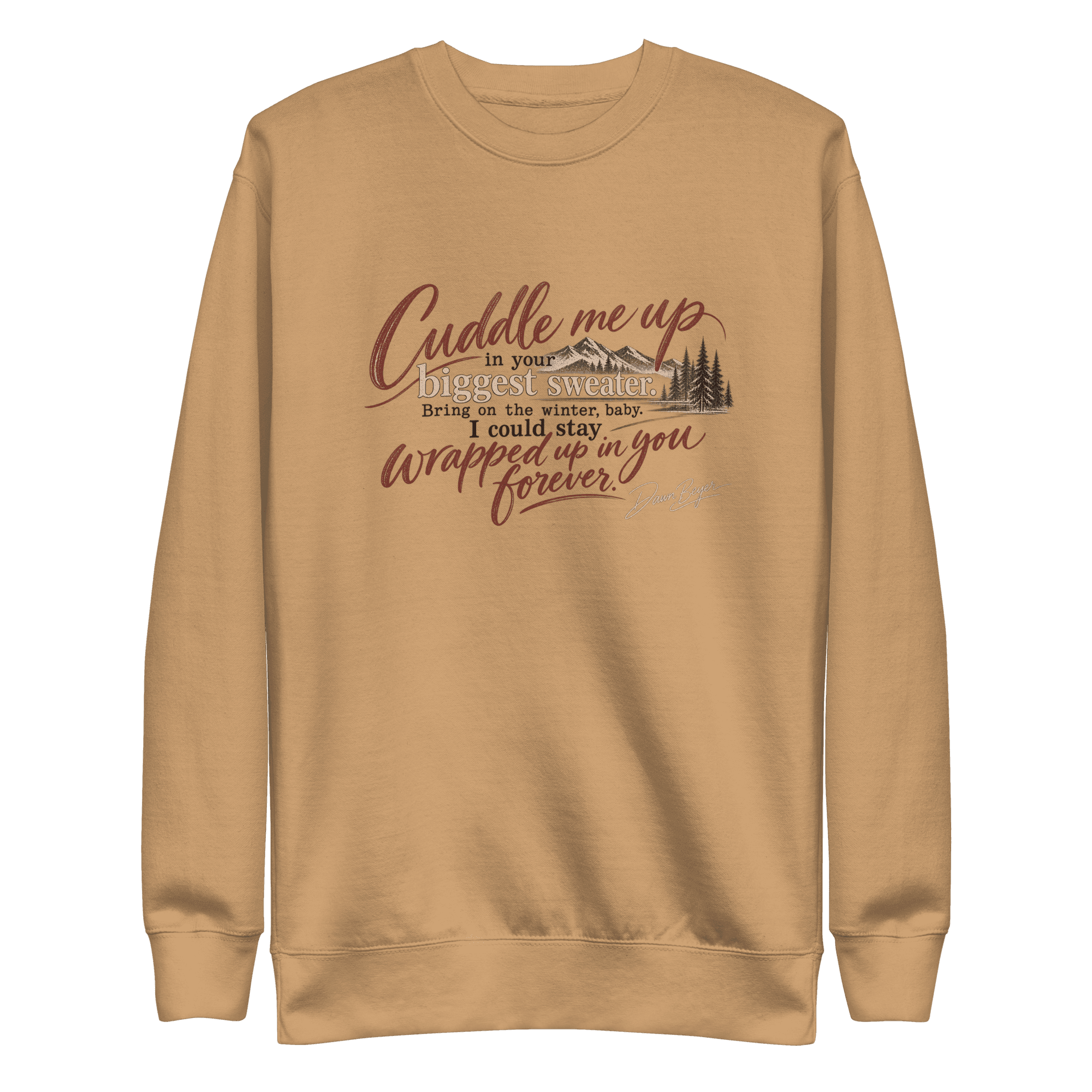 Cuddle me up Unisex Premium Sweatshirt - Image 17