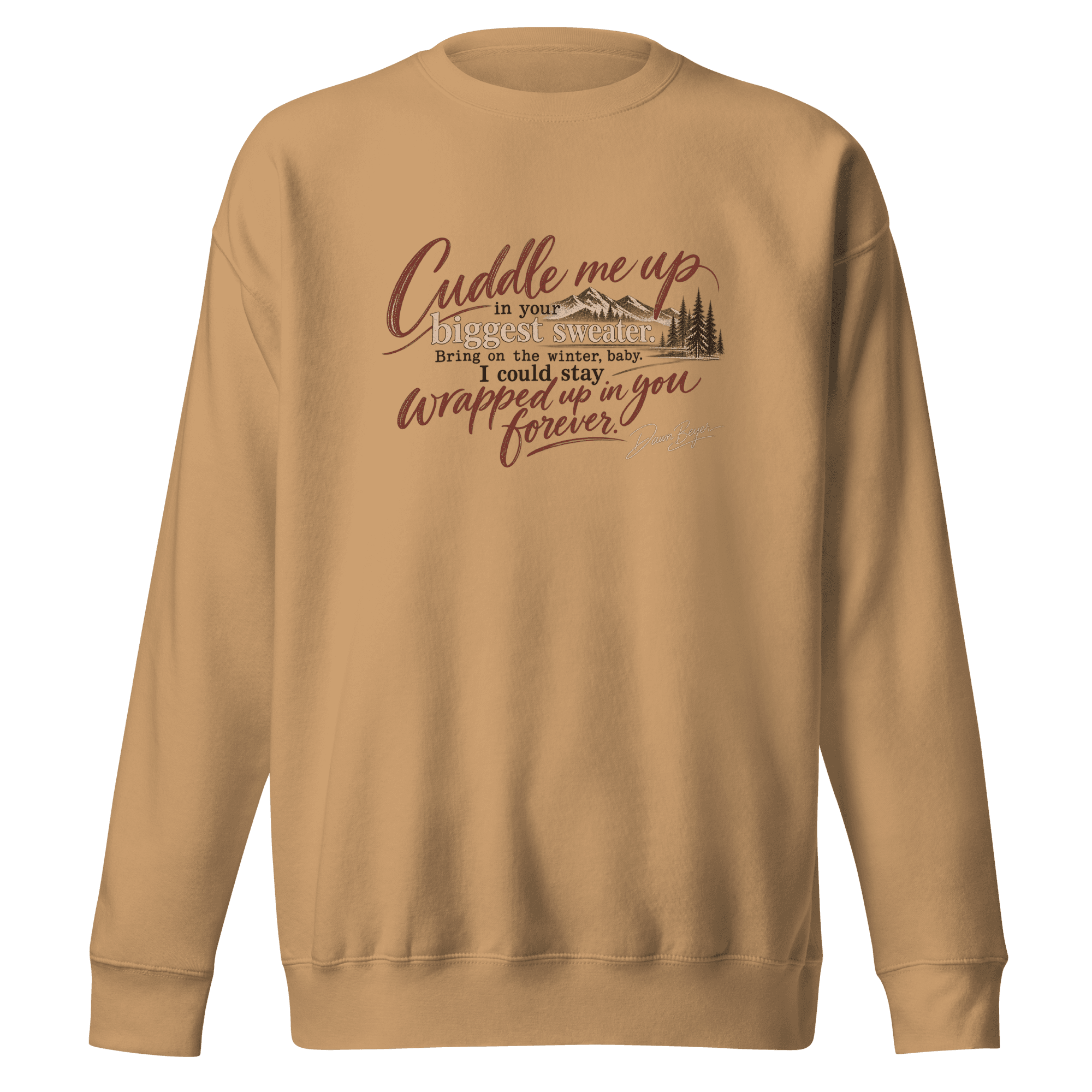 Cuddle me up Unisex Premium Sweatshirt - Image 14