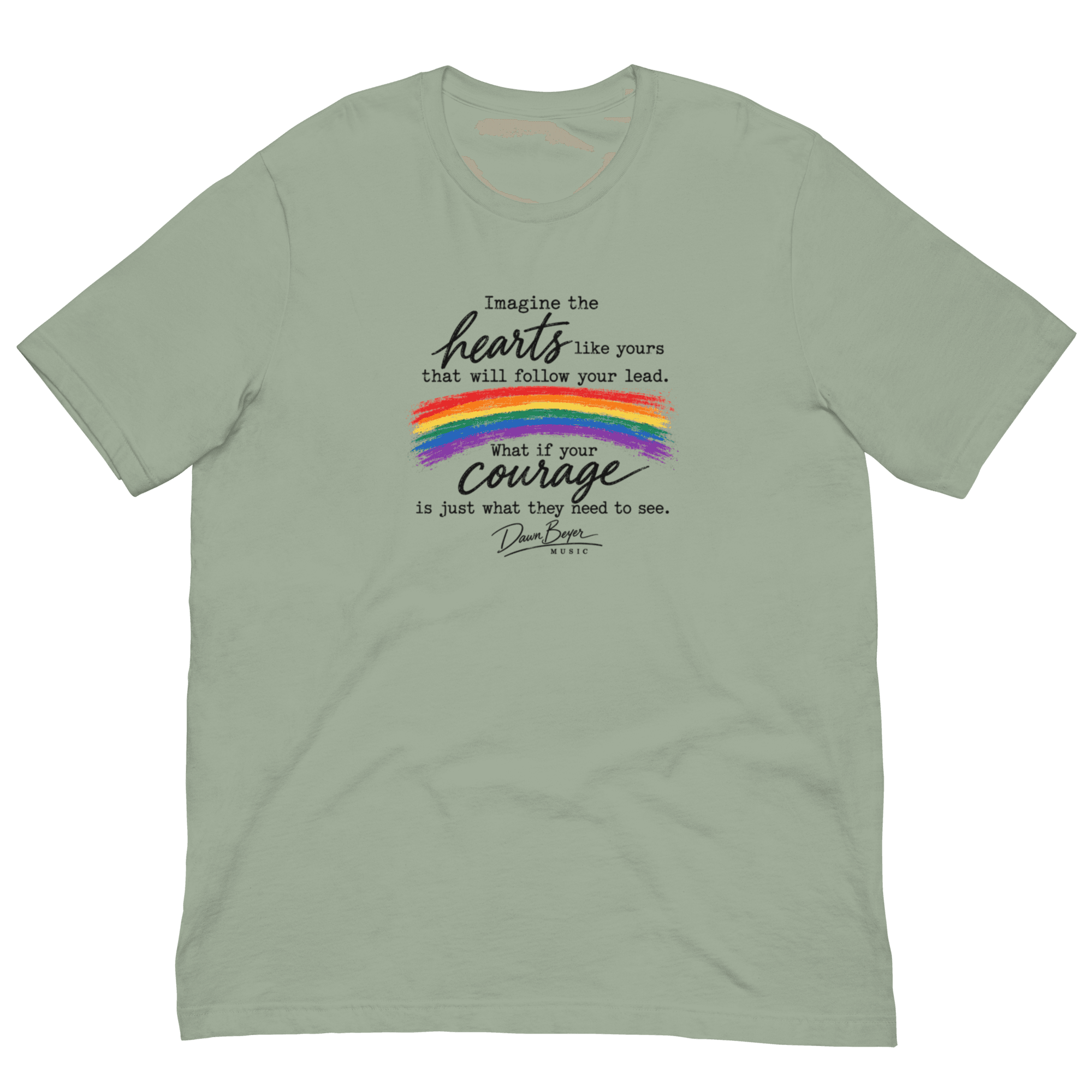 Dear Hidden Heart Unisex t-shirt